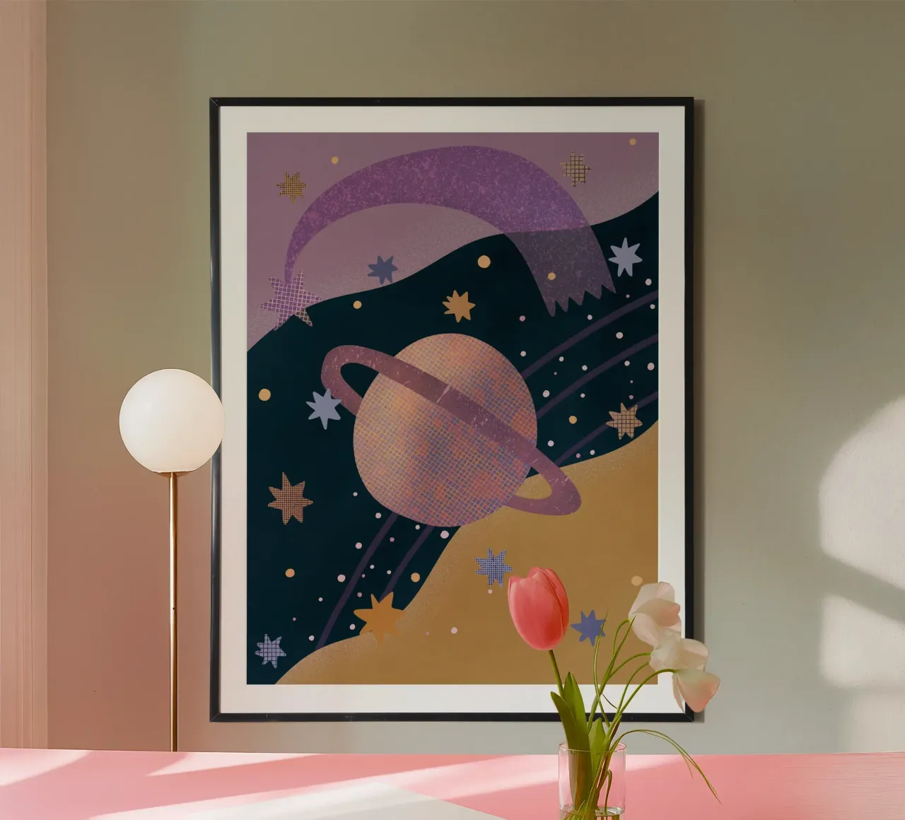 Cosmos #1 carta hahnemühle da Alisa Galitsyna