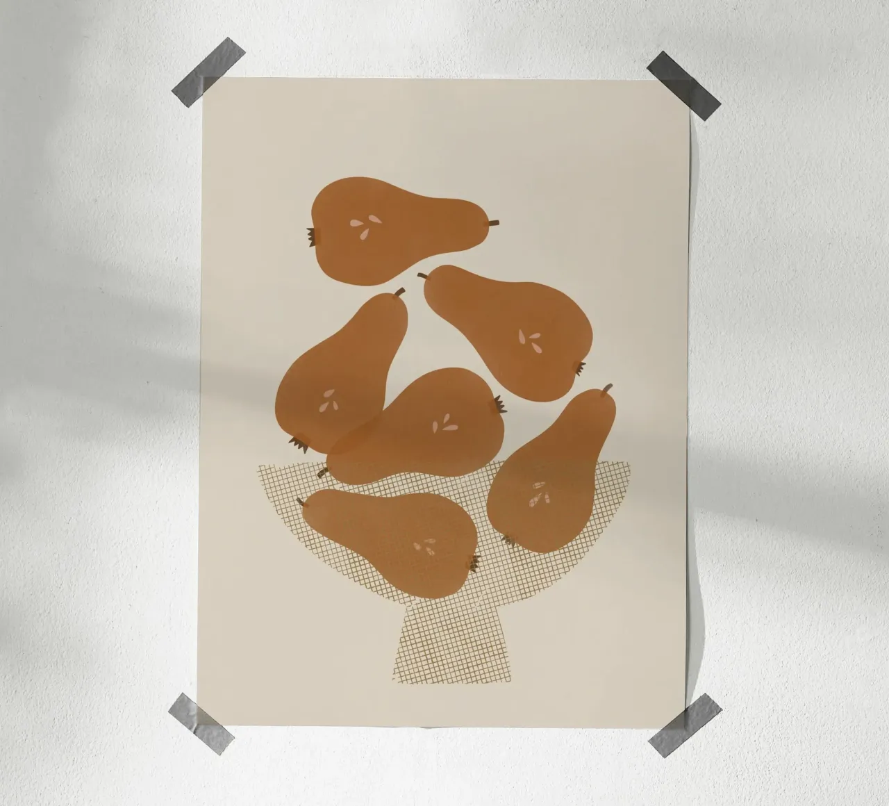 Ciotola di pere carta hahnemühle da Alisa Galitsyna