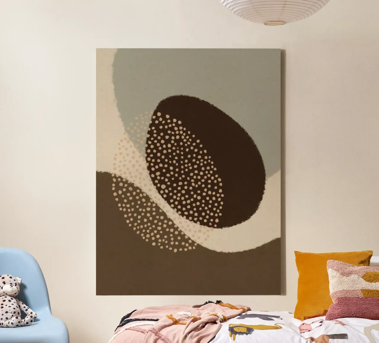 Modern Abstract Shapes #6 canvas by Alisa Galitsyna