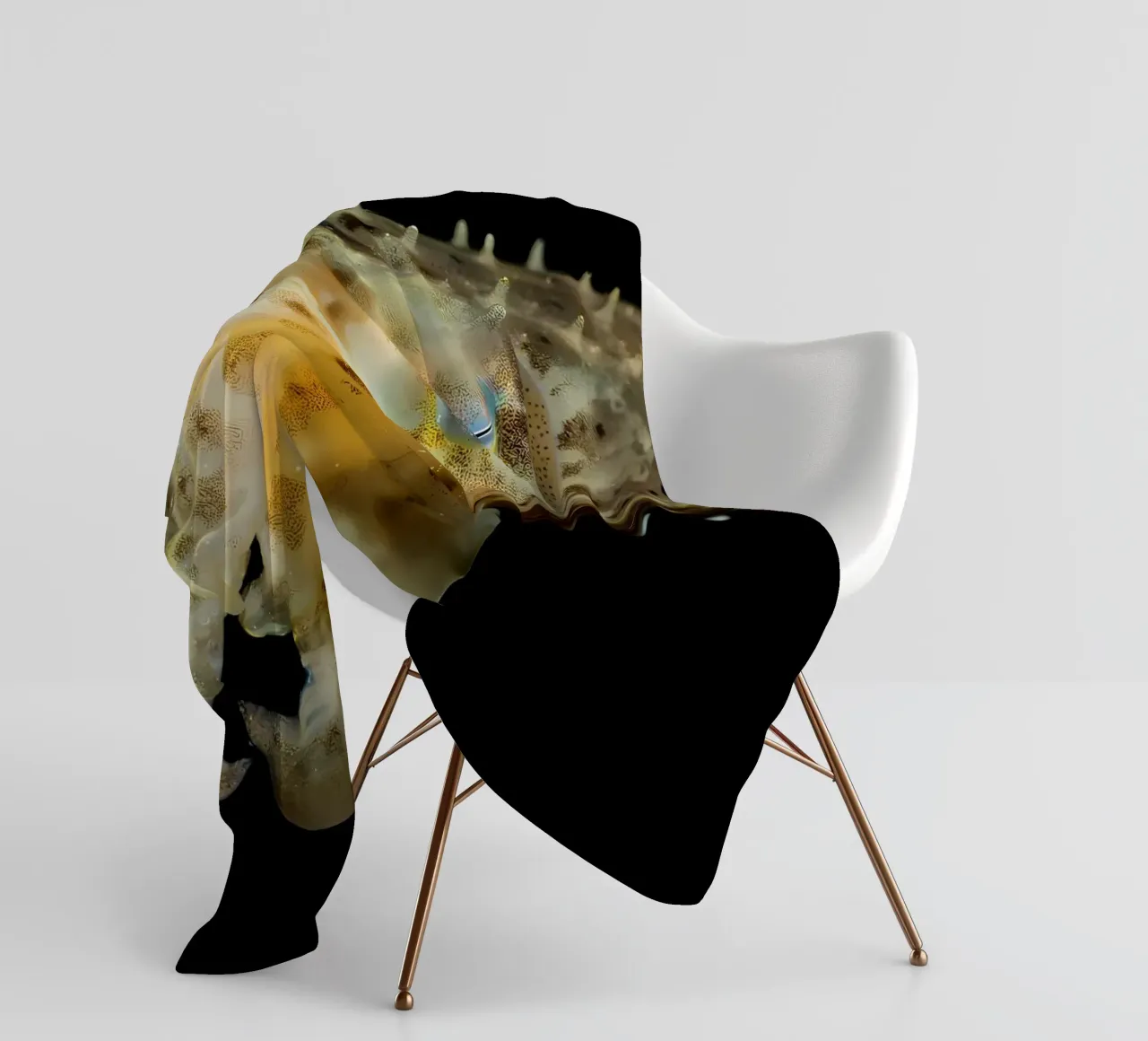 Just Dive fleece blanket by Eames