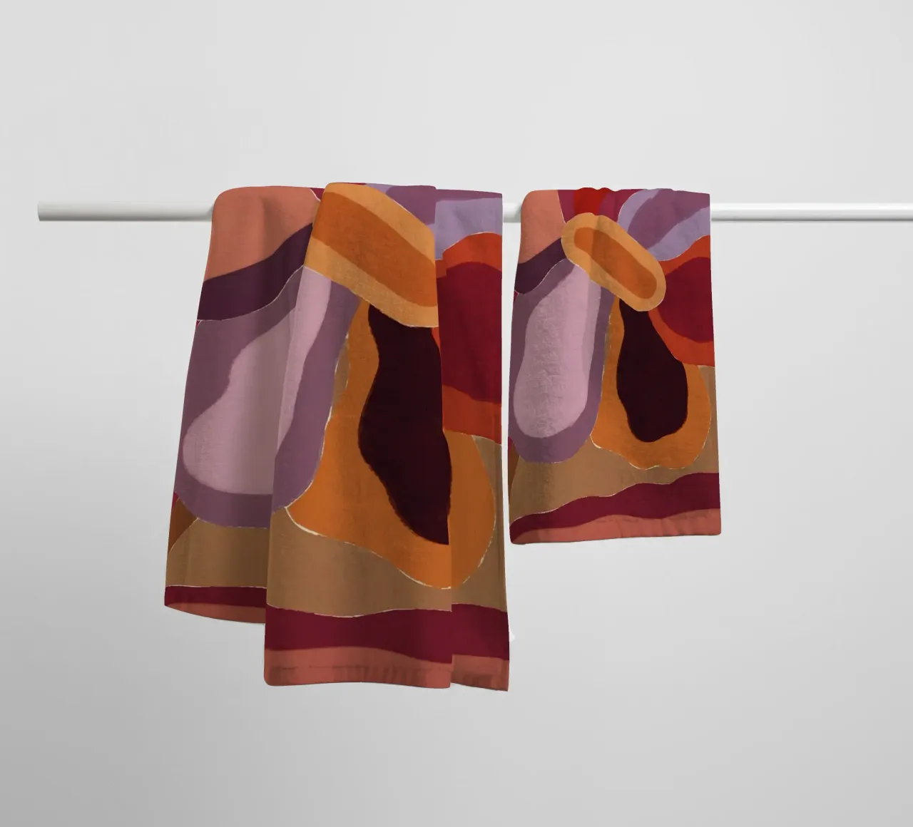 Bloom #2 towel by Alisa Galitsyna