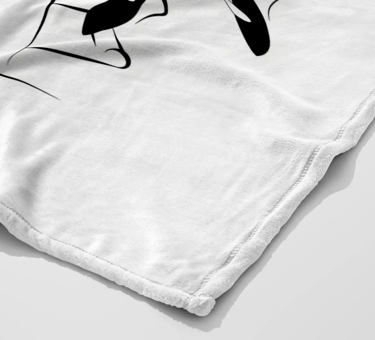 Culo d'anatra coperta in pile da Eames