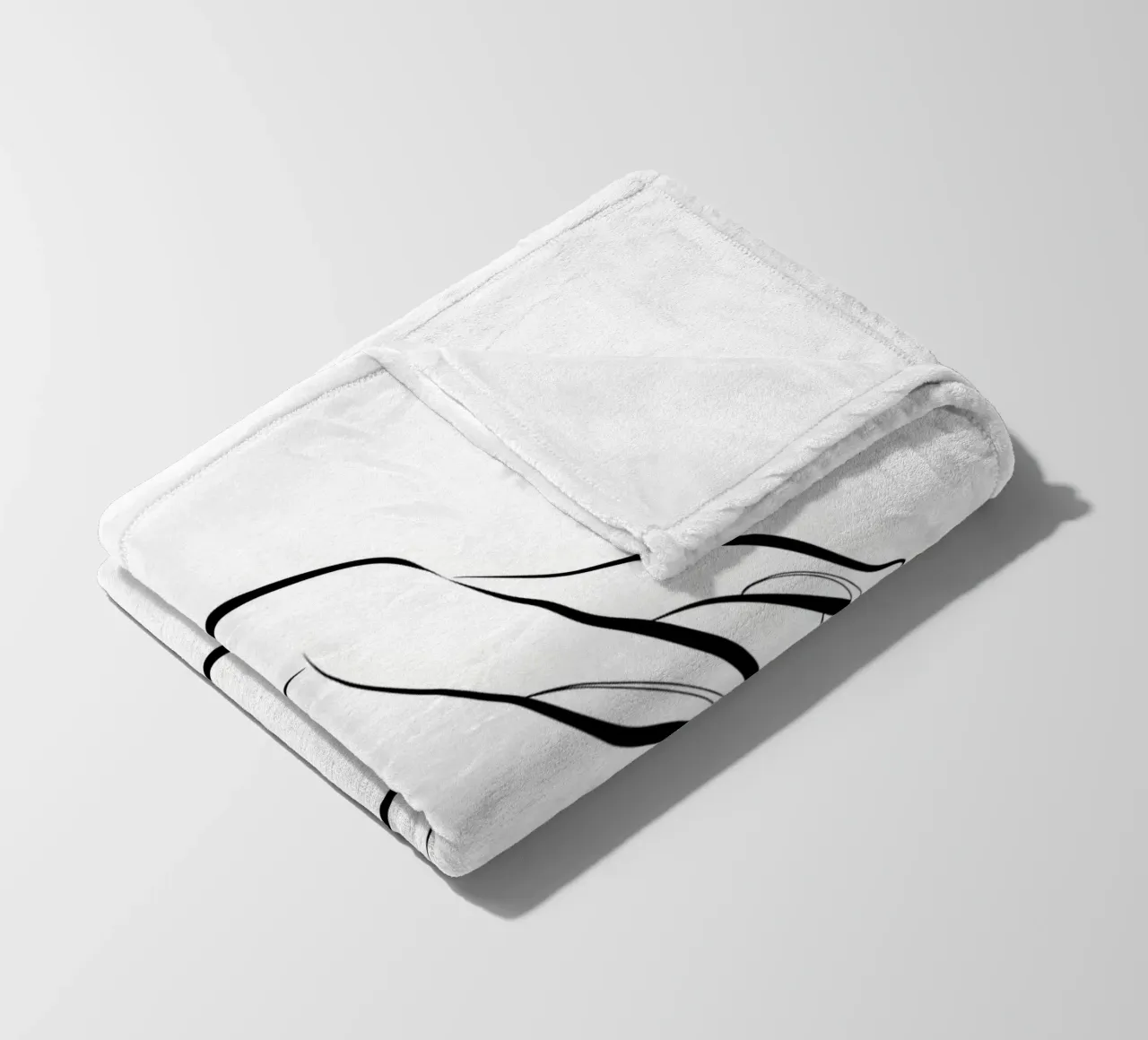 Culo d'anatra coperta in pile da Eames