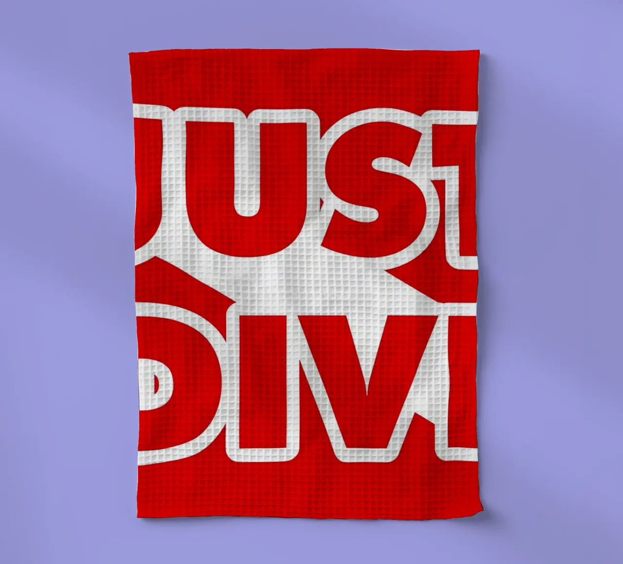 NOT MARIANA NO DIVING canovaccio da cucina da Eames