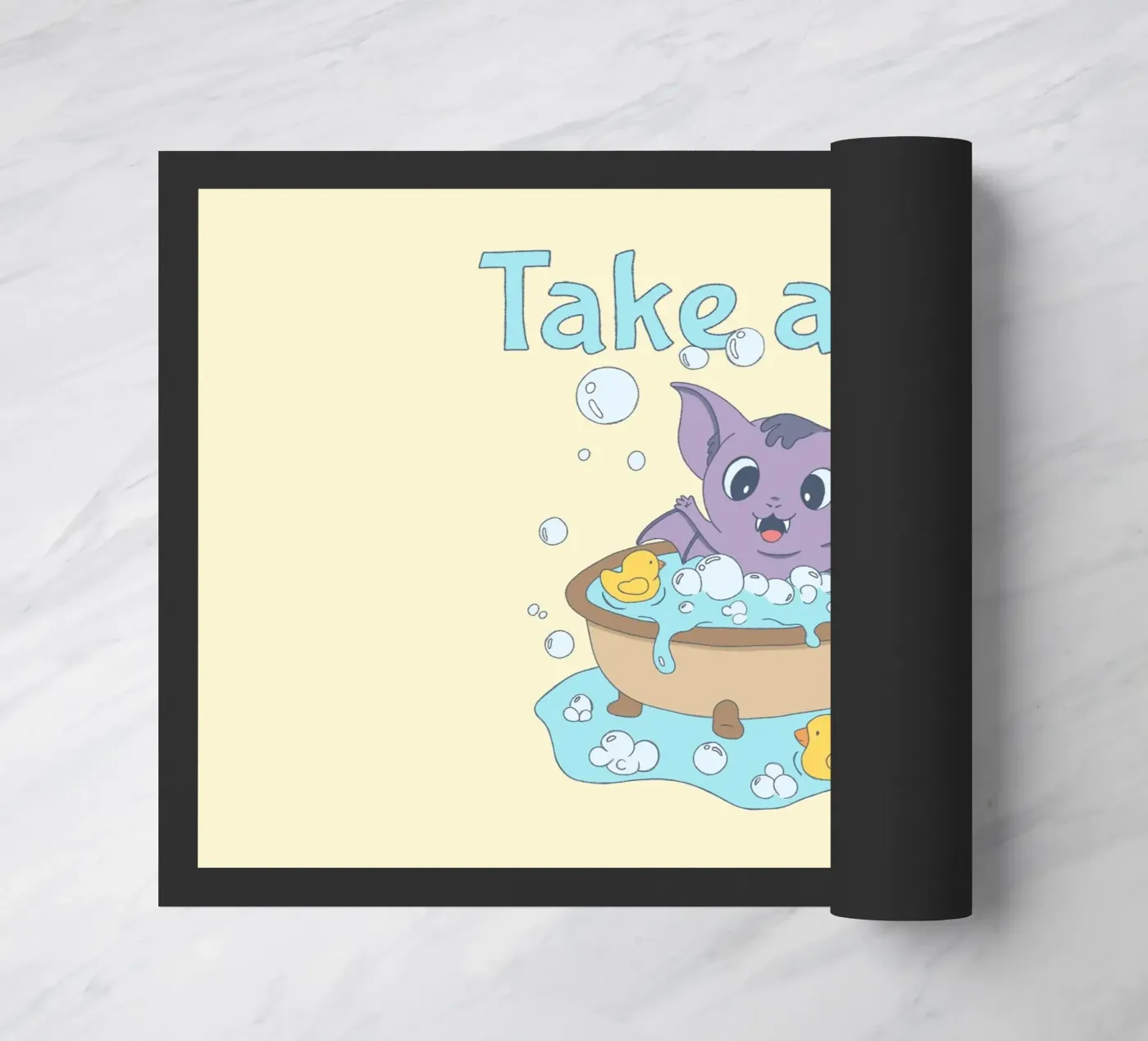 Take a Bat doormat by Loobs