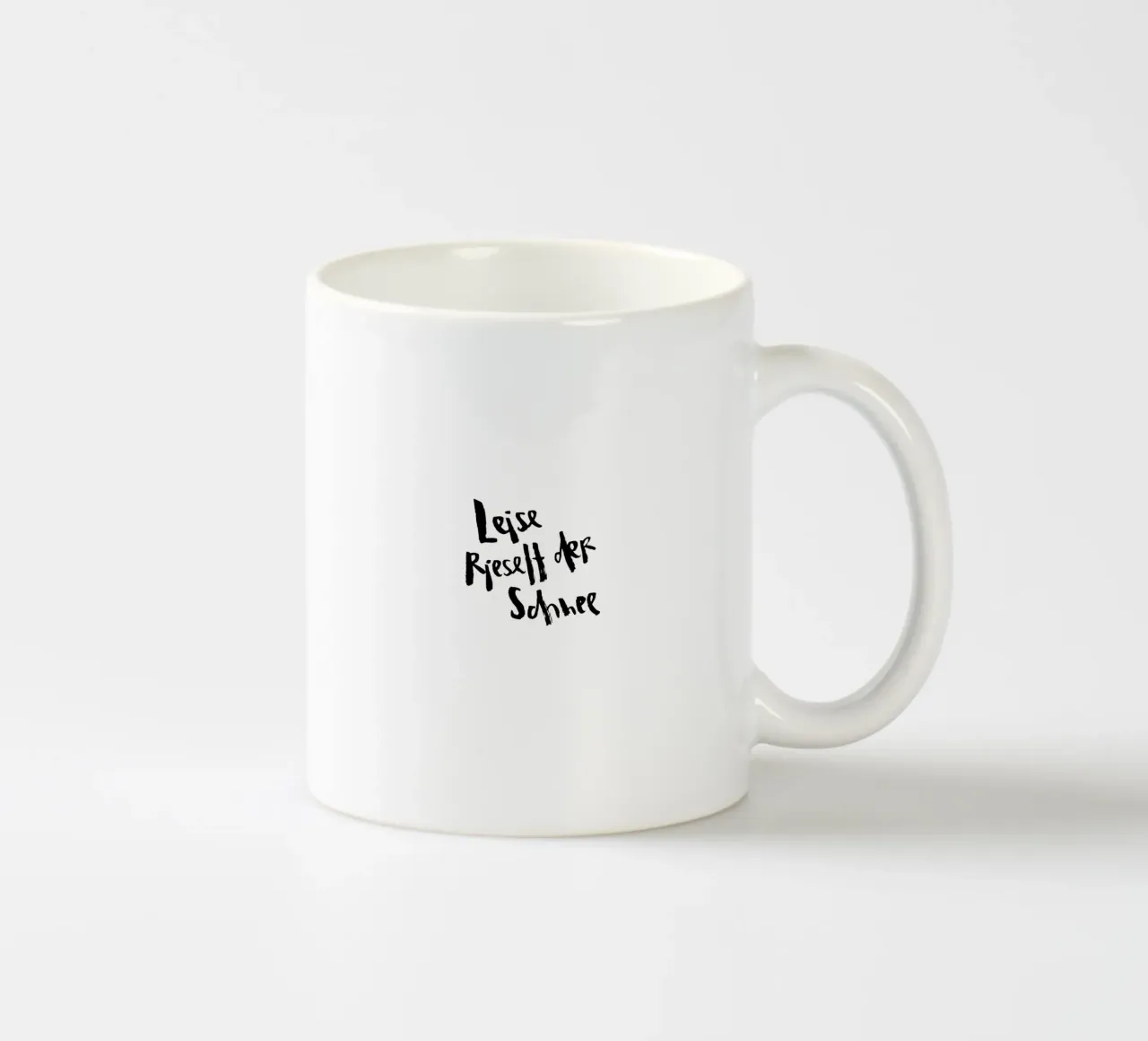 Leise tazza in ceramica da Brushmeetspaper