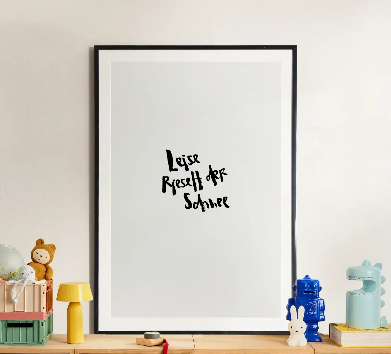 Leise poster da Brushmeetspaper