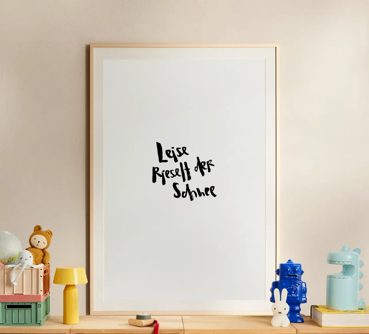 Leise poster da Brushmeetspaper