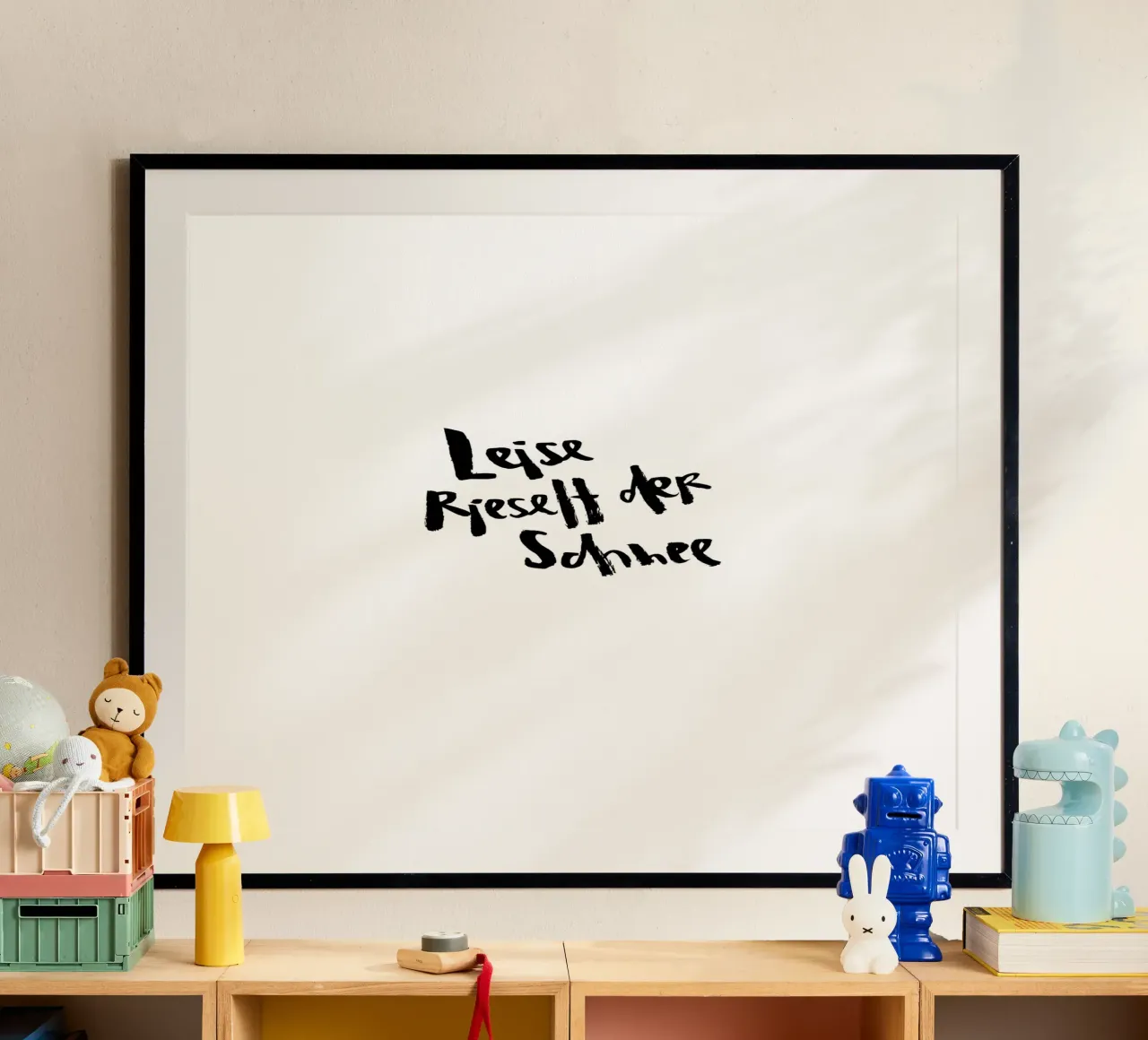 Leise poster da Brushmeetspaper