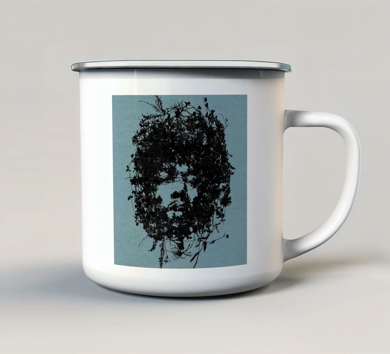 Jimi tazza in smalto da Carlos Quitério