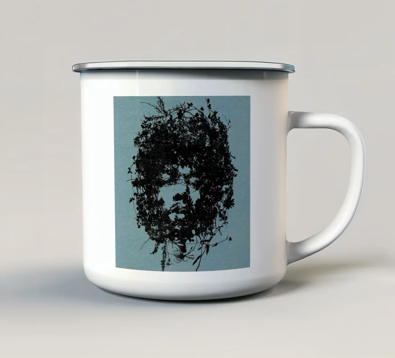 Jimi tazza in smalto da Carlos Quitério