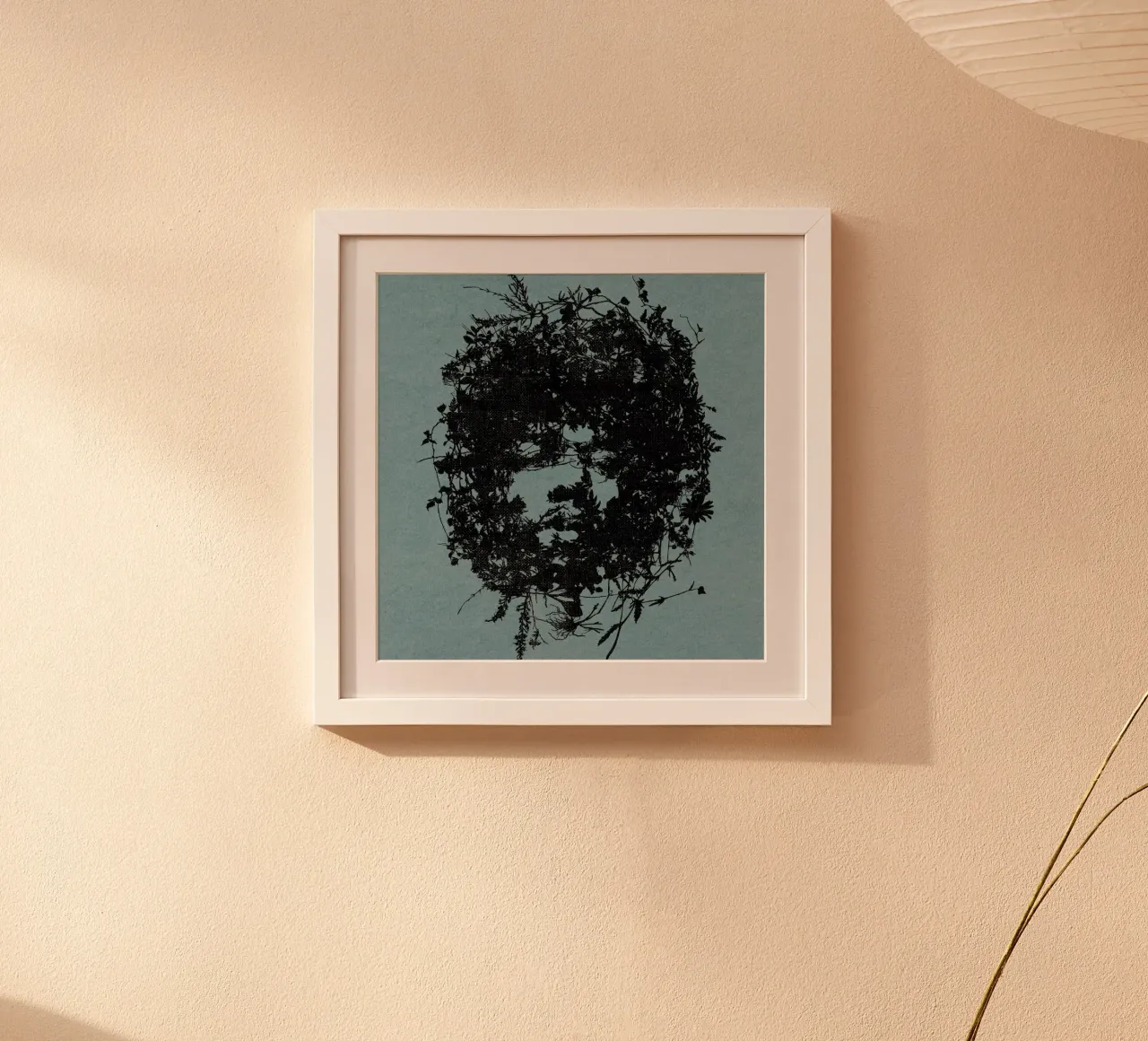 Jimi poster con telaio in plastica da Carlos Quitério