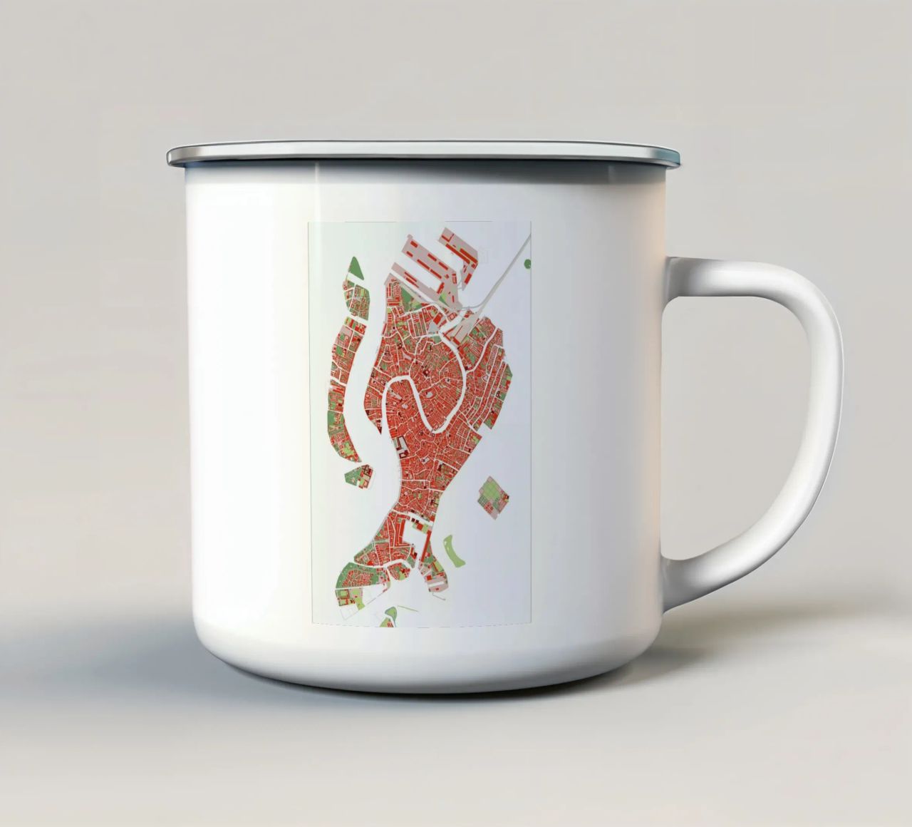 Venice Classic tazza in smalto da Planos Urbanos