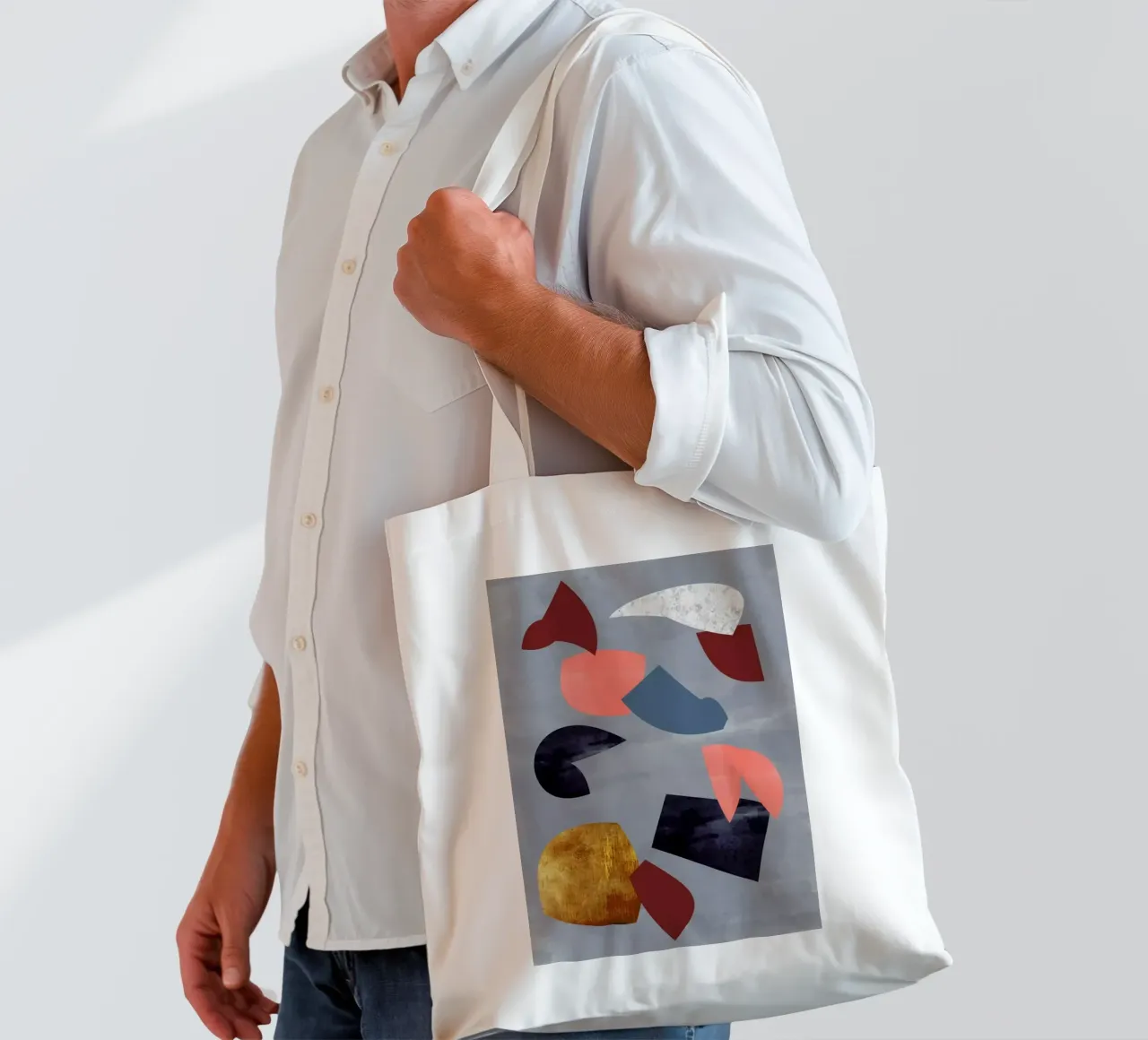Frida No. 01 borsa in juta da Froilein Juno