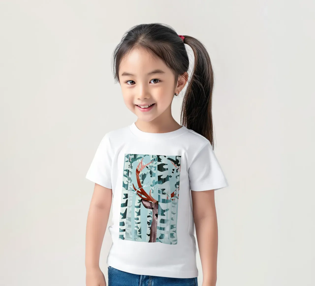 Hello t-shirt bambini da Goed Blauw