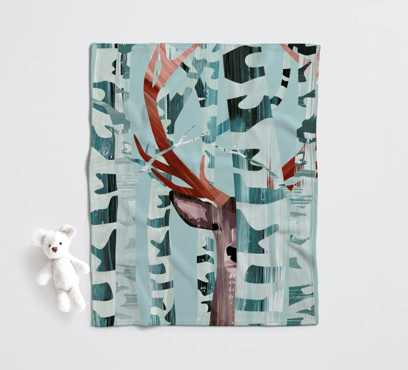 Hello Fleecedecke von Goed Blauw