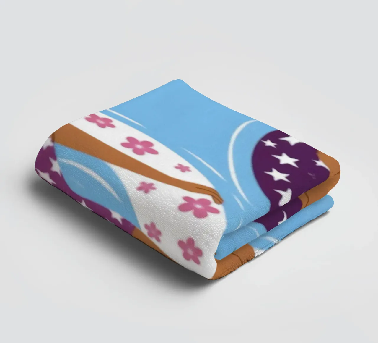 Entspannung am Pool - Glückseligkeit Handtuch von Atelier Tiga