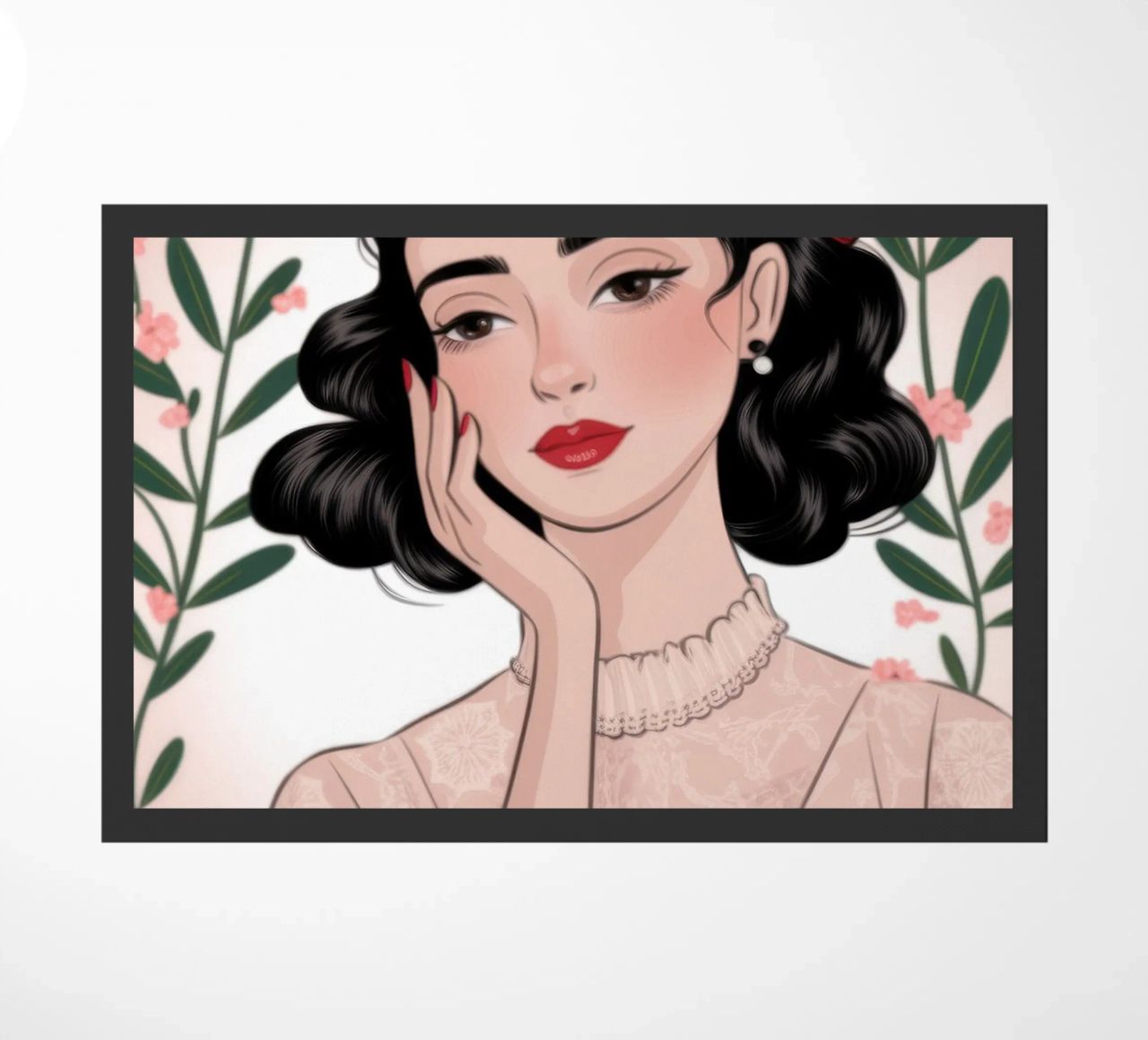 Vintage Reader Grace felpudo de Atelier Tiga
