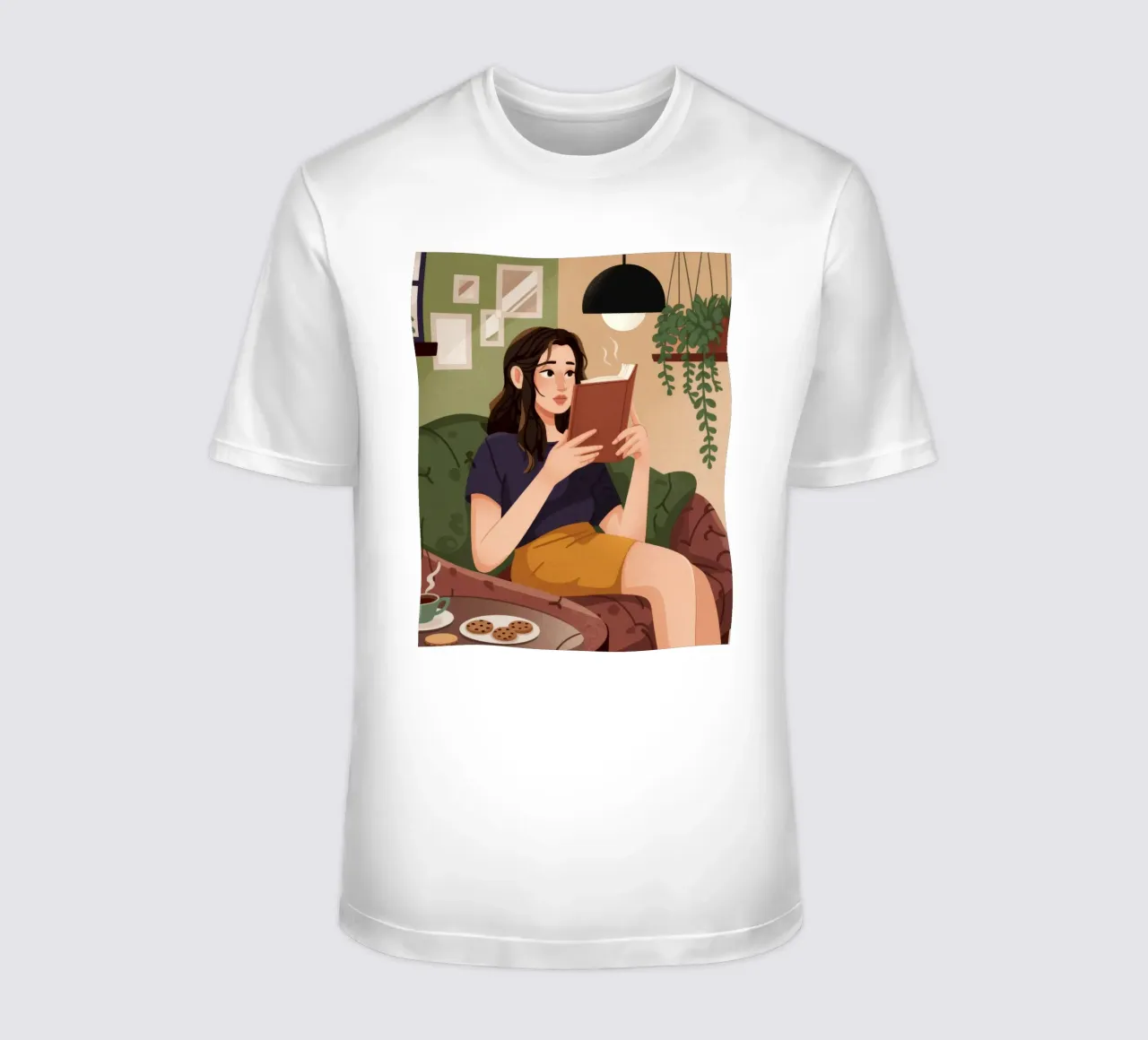Gemütliche Leseecke T-Shirt von Atelier Tiga