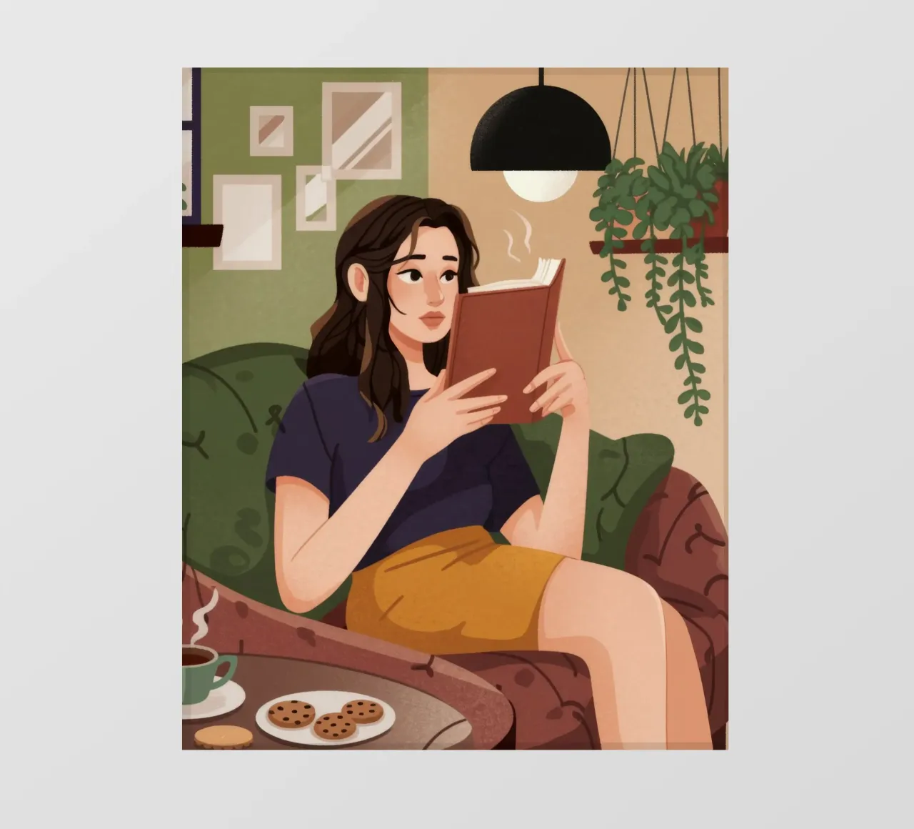Cozy Reading Nook backlit film by Atelier Tiga