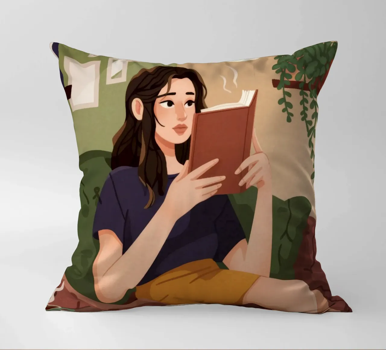 Accogliente angolo di lettura cuscino da Atelier Tiga