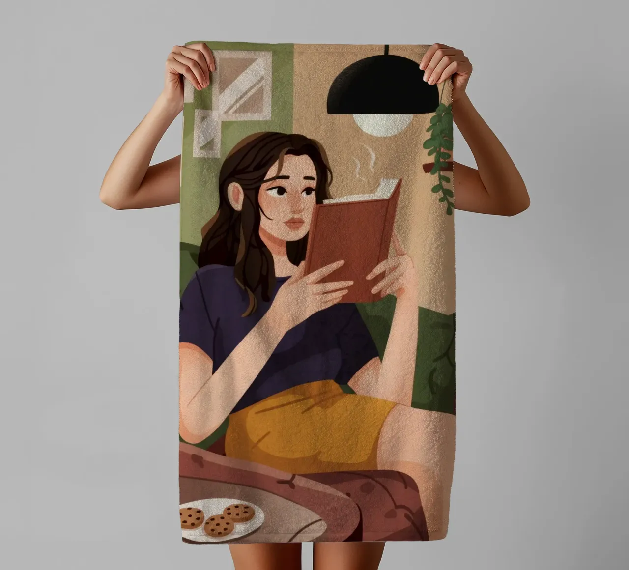 Coin lecture confortable serviette de bain de Atelier Tiga