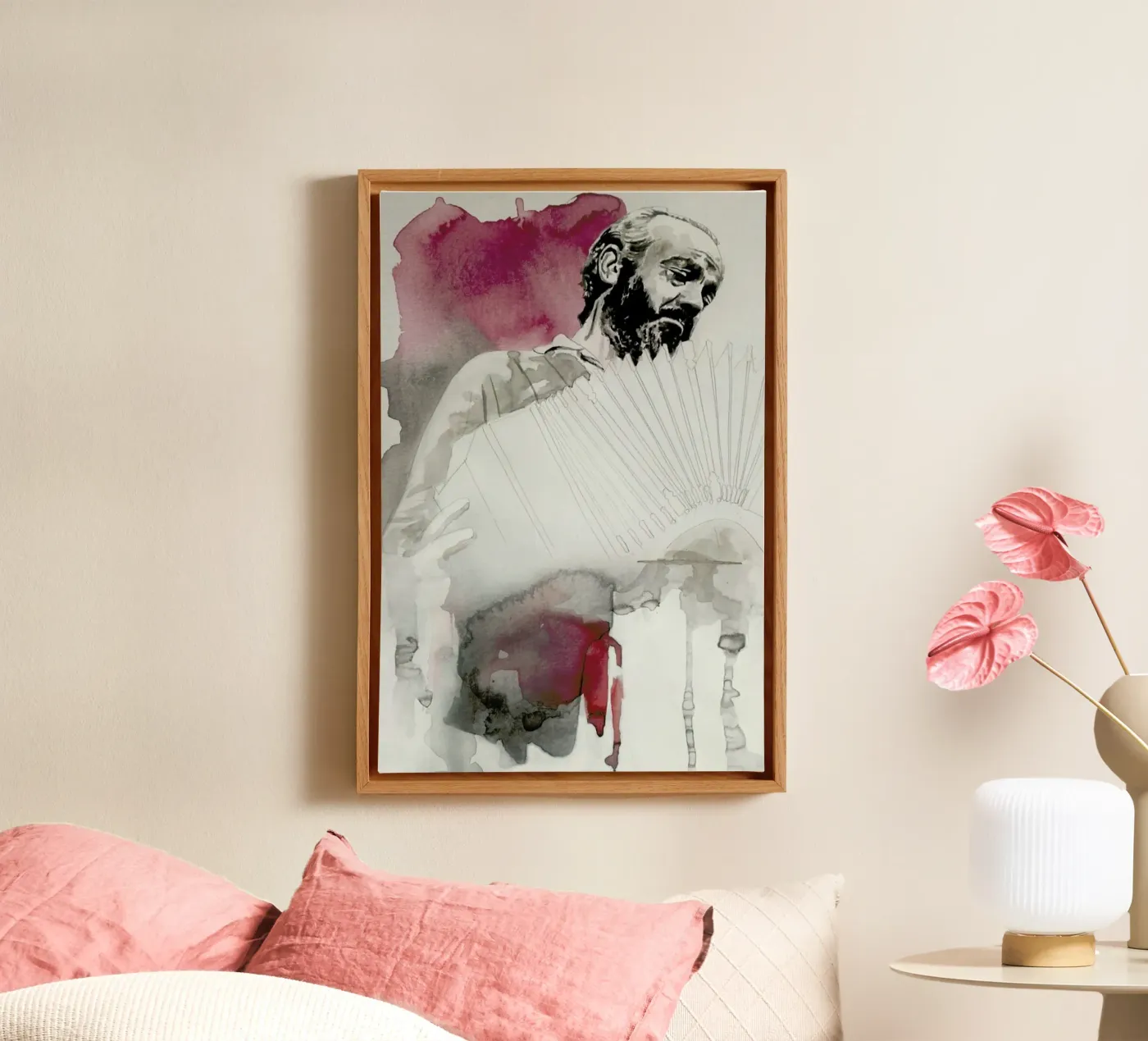 Root - Astor canvas van David Diehl