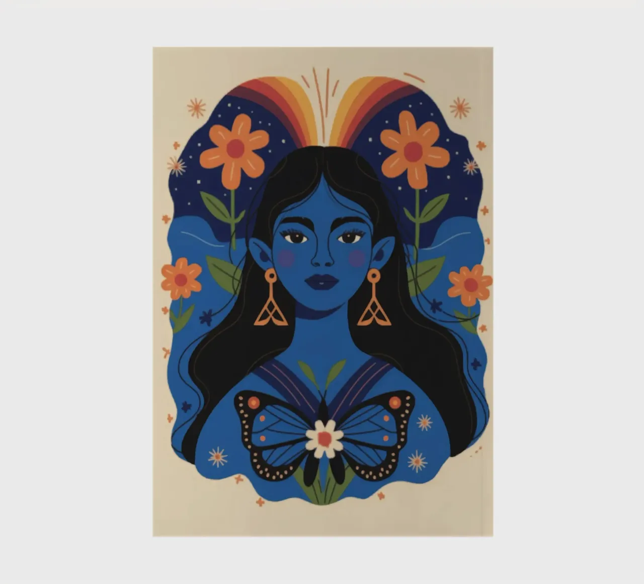 Mystical Butterfly Serenade notebook by Atelier Tiga