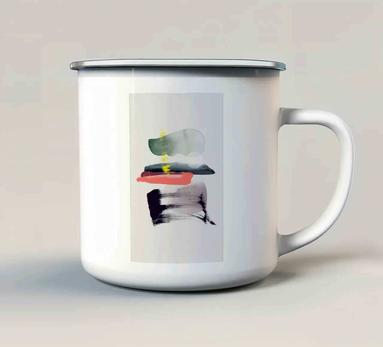 Drive enamel mug by STUDIO LEEMO