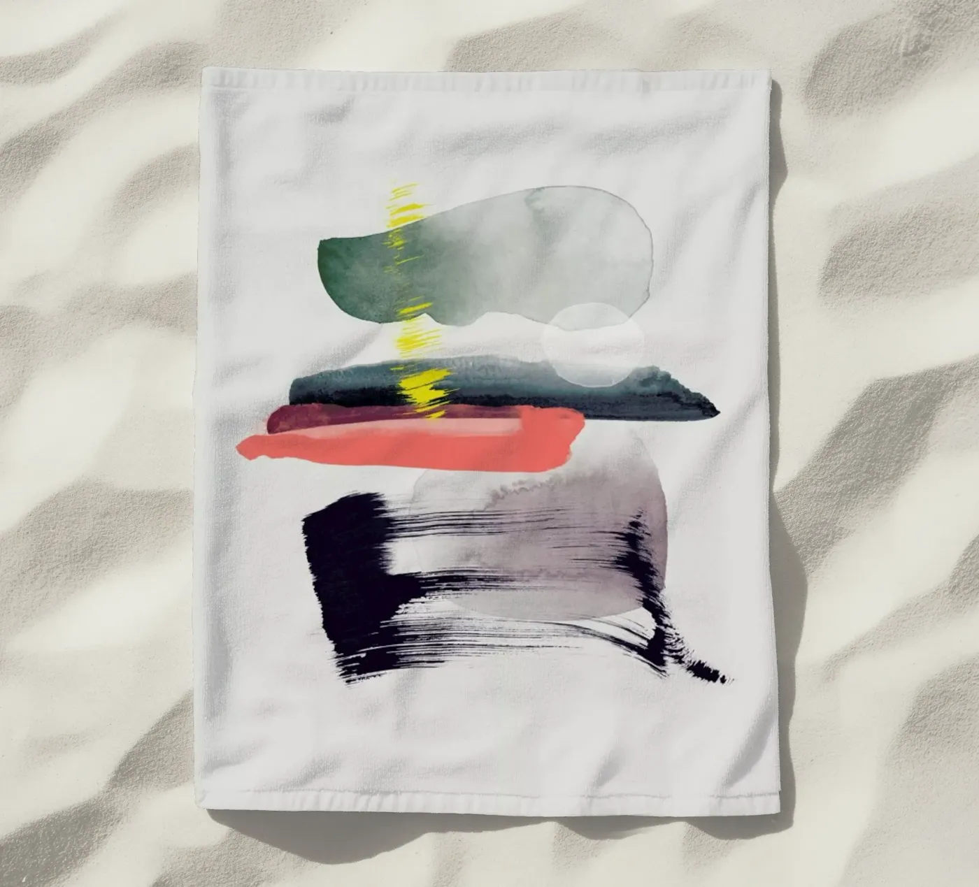 Drive beach towel by STUDIO LEEMO