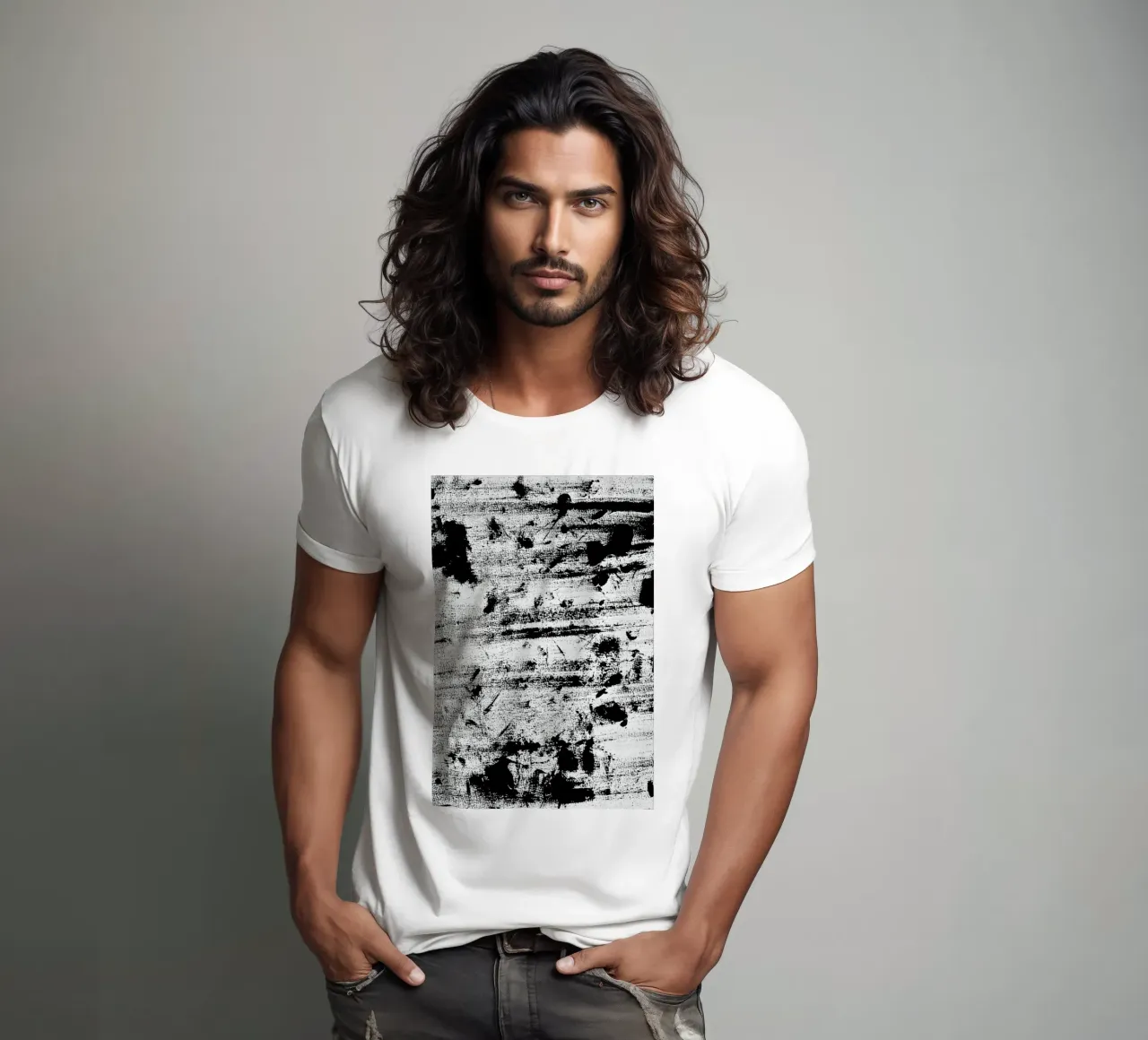 GO BLACK t-shirt da FRITSCH&FRITSCH