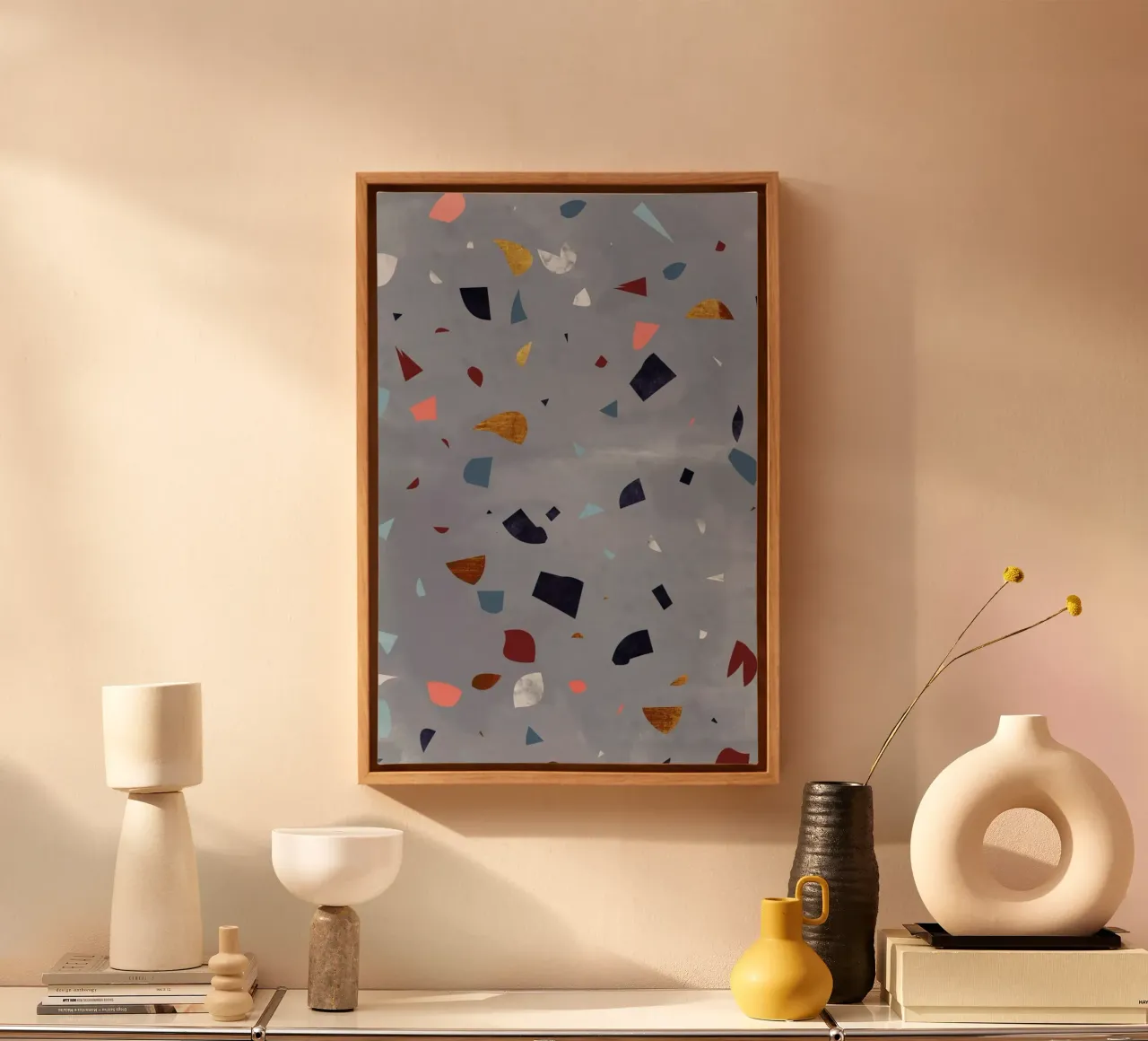 Frida No. 02 canvas met Baklijst van Froilein Juno