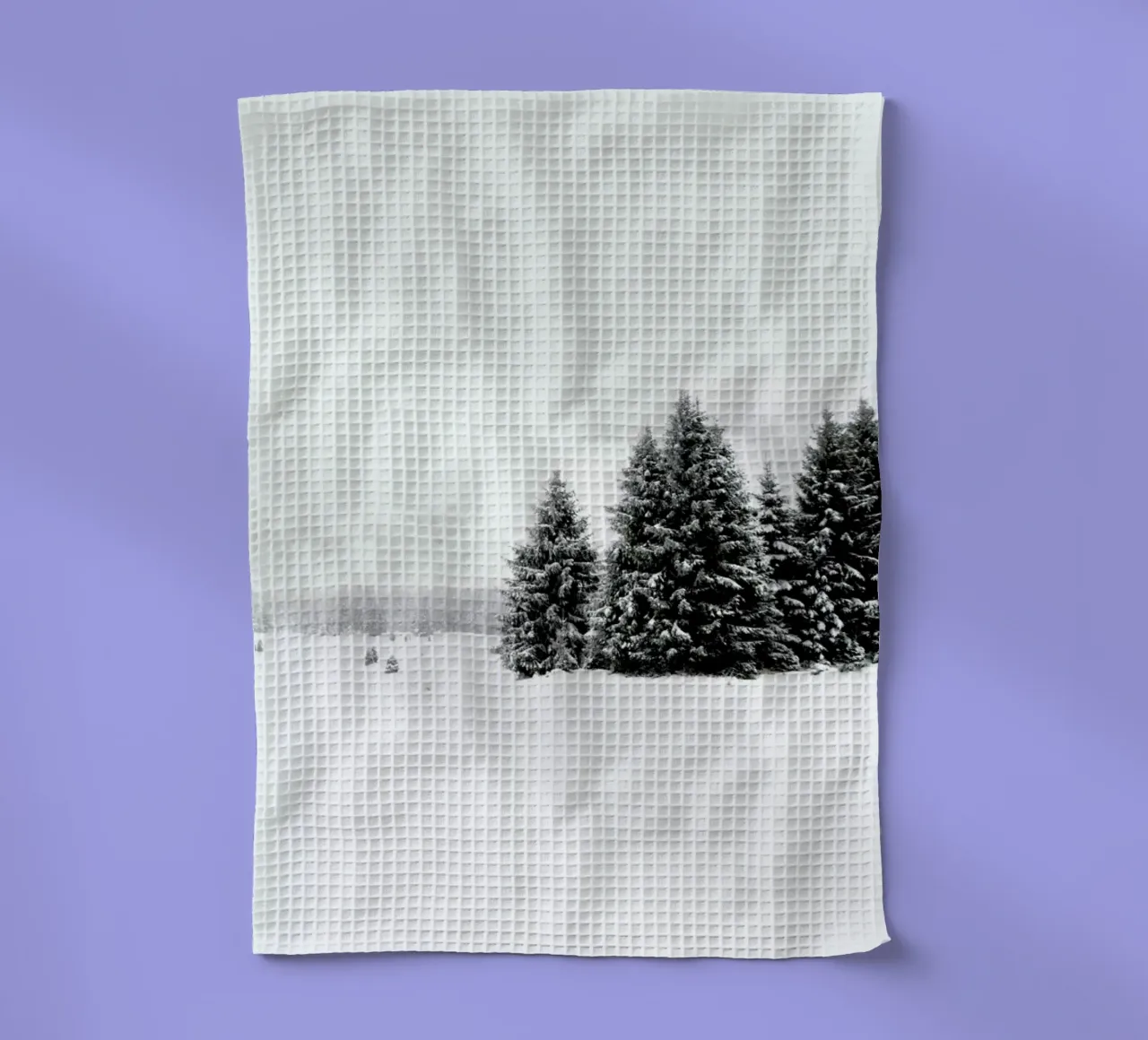 White White Winter 2/2 theedoek van Studio Nahili