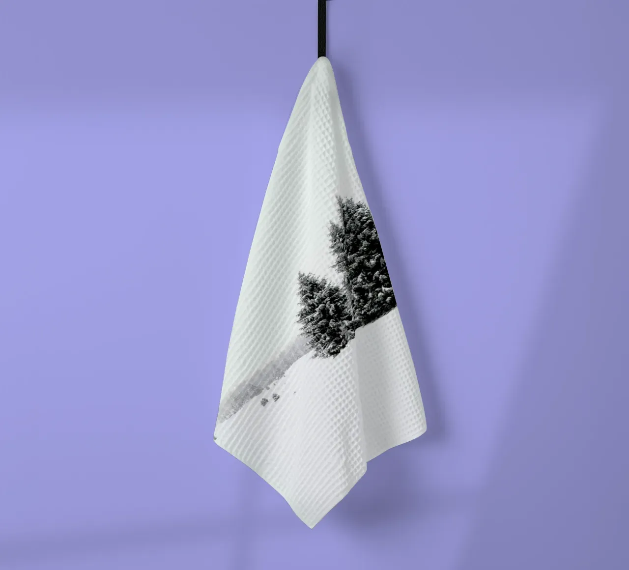 White White Winter 2/2 theedoek van Studio Nahili