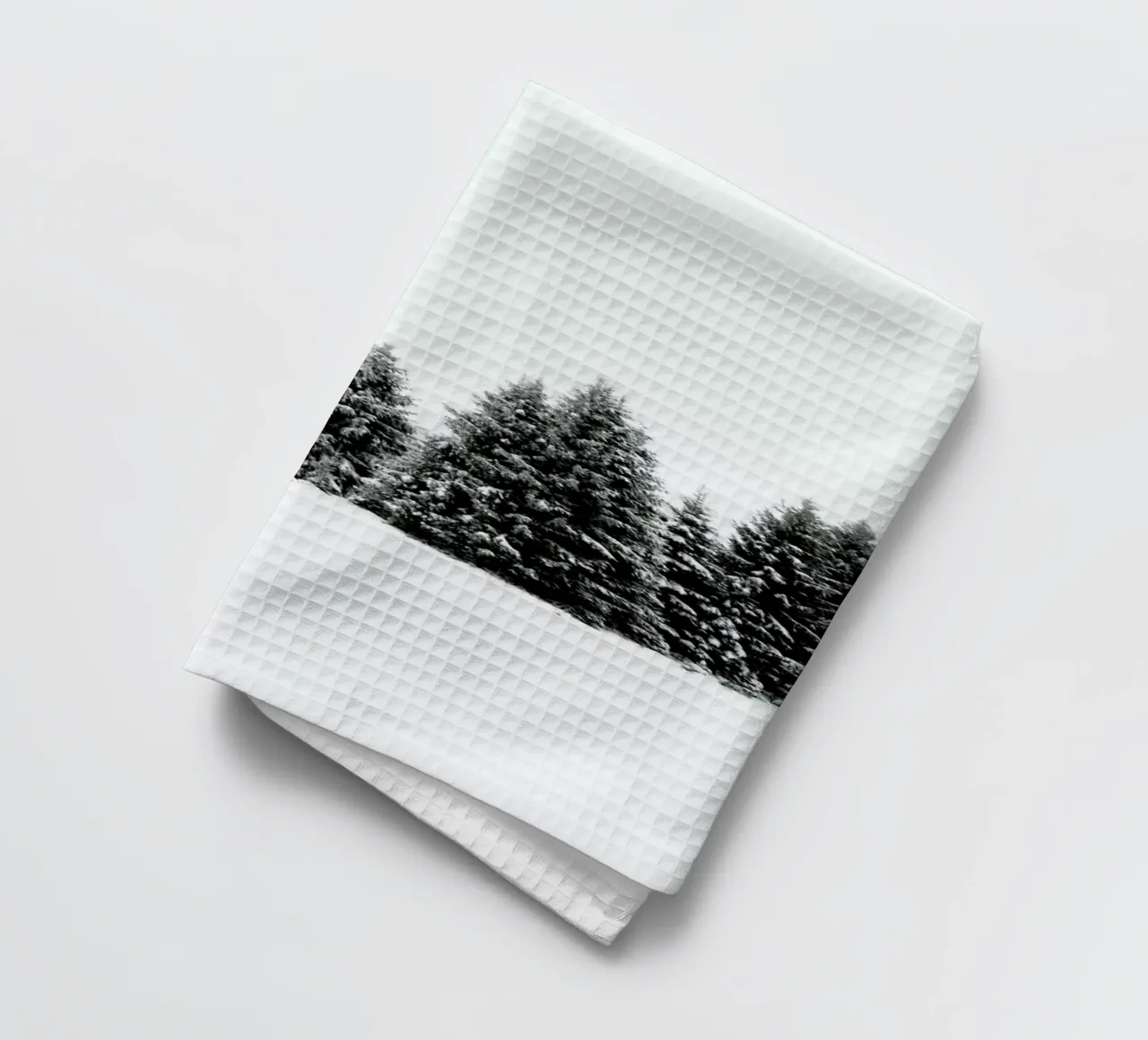 White White Winter 2/2 theedoek van Studio Nahili