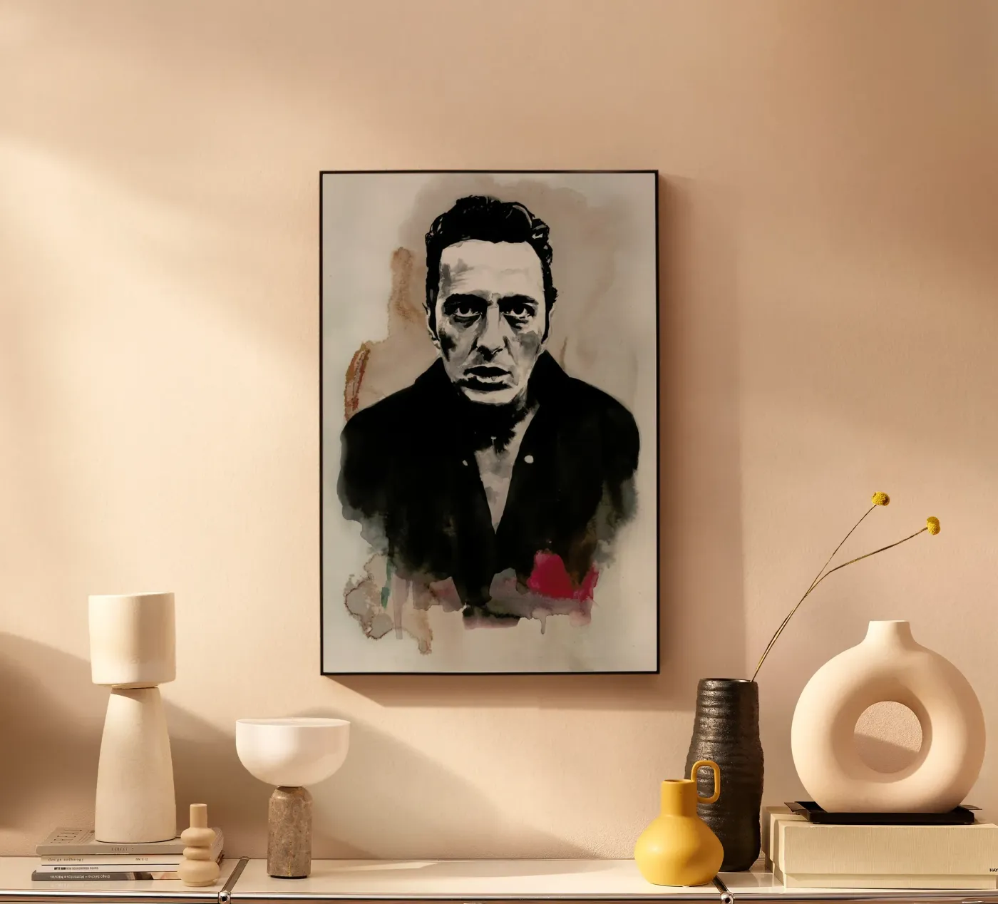 Joe Strummer acrylic glass by David Diehl