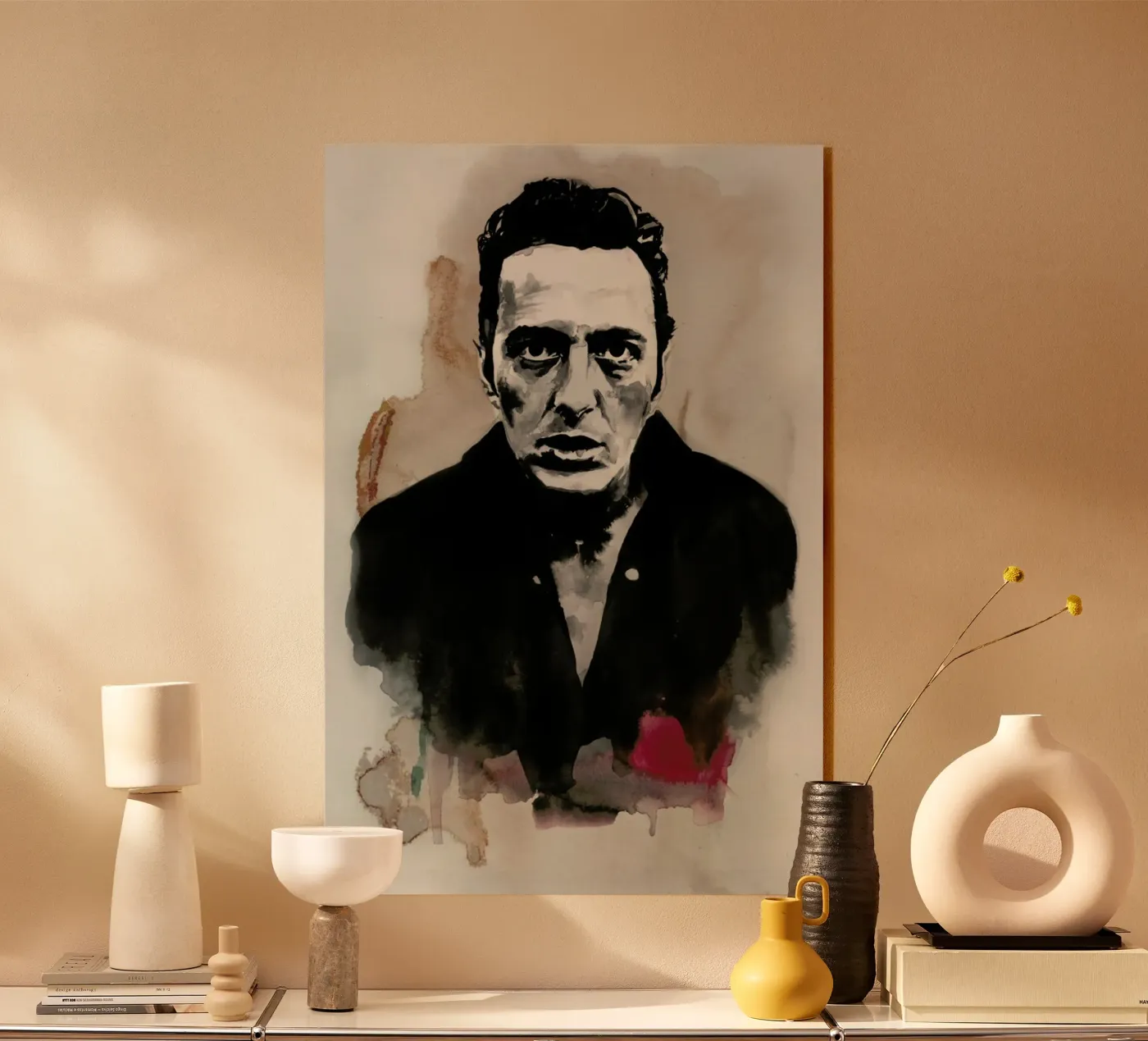 Joe Strummer Acryl-Glas von David Diehl