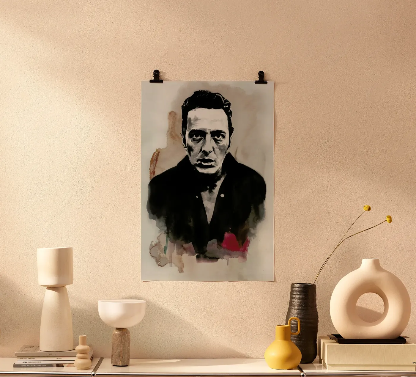 Joe Strummer poster by David Diehl