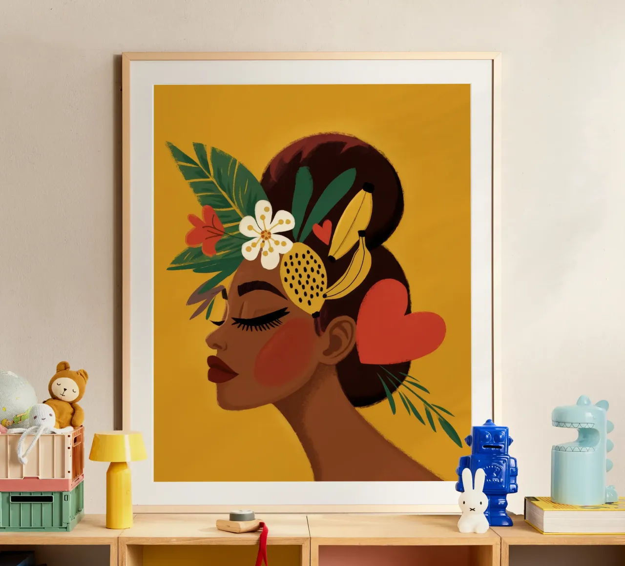 Floral Elegance Queen hahnemühle by Atelier Tiga