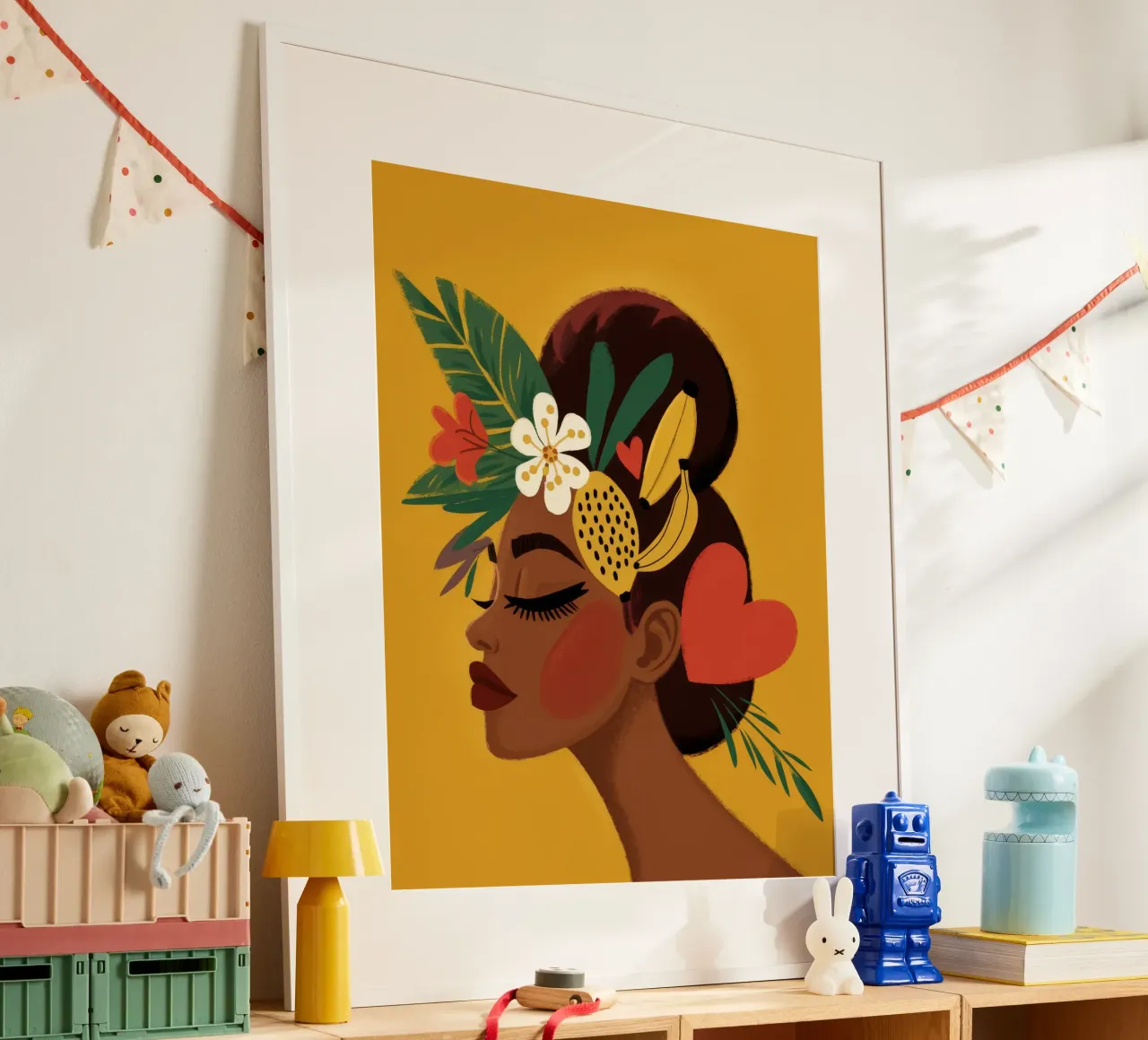 Floral Elegance Queen hahnemühle by Atelier Tiga
