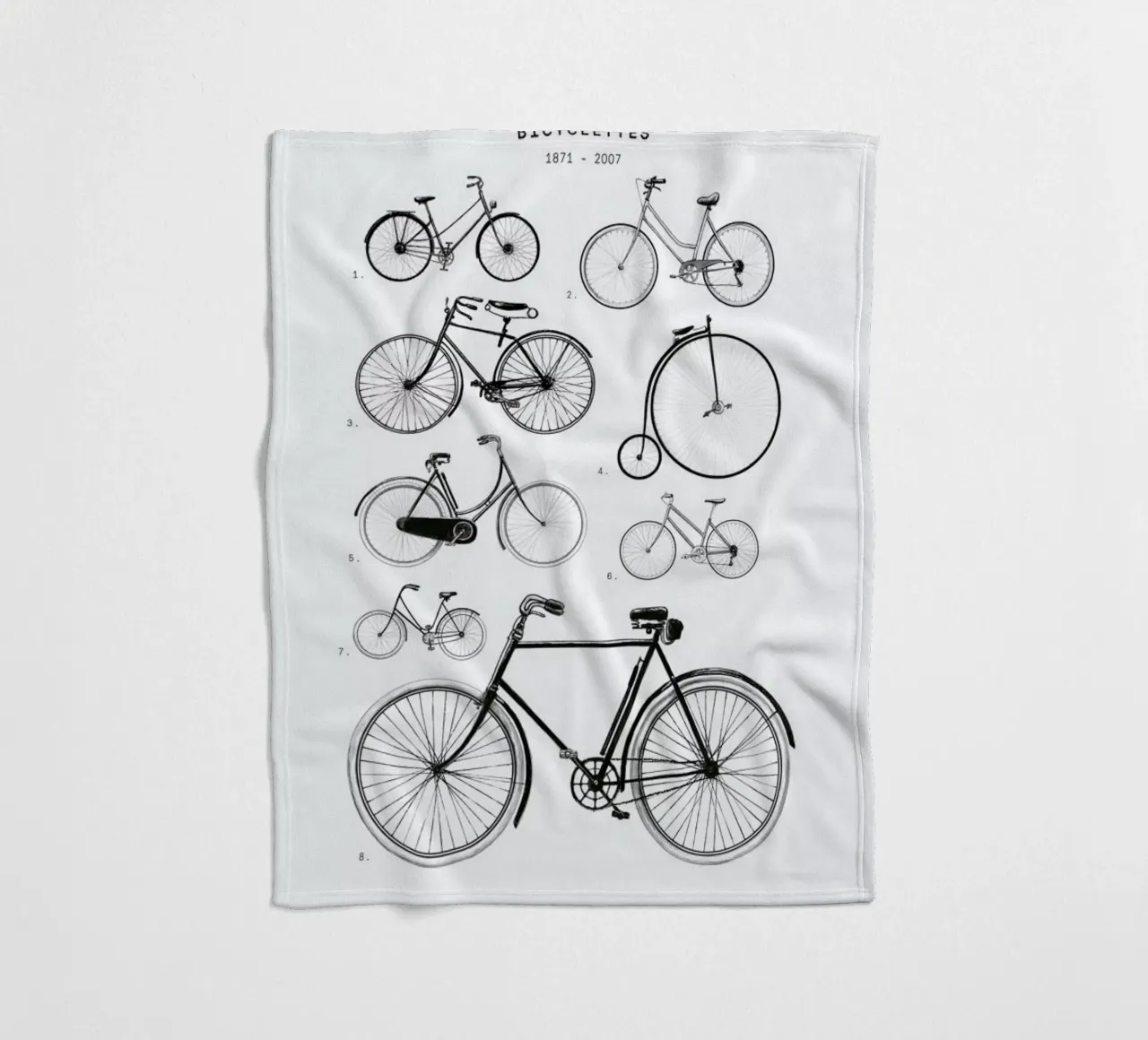 Bicyclettes coperta in pile da Florent Bodart