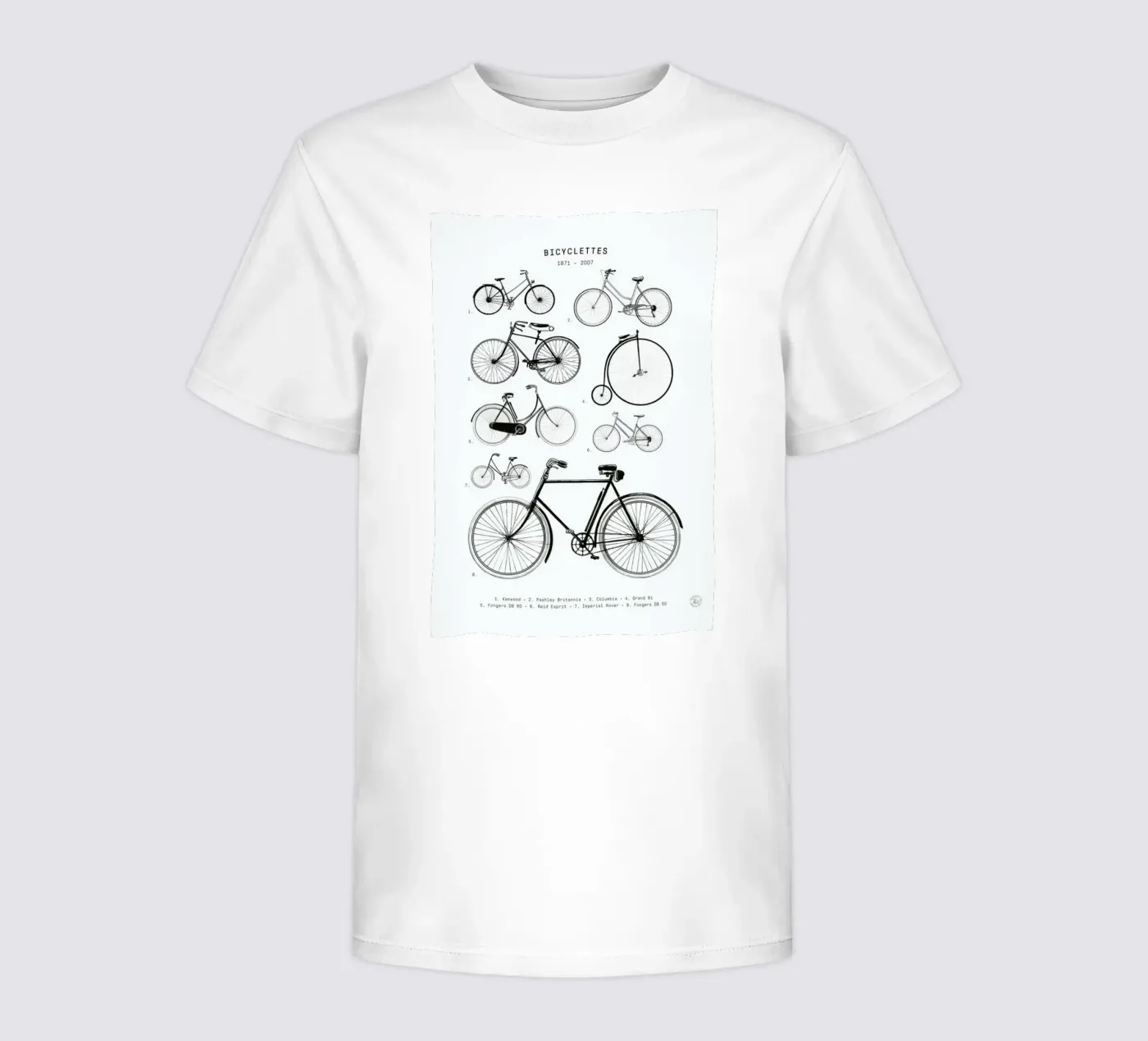 Bicyclettes t-shirt bambini da Florent Bodart