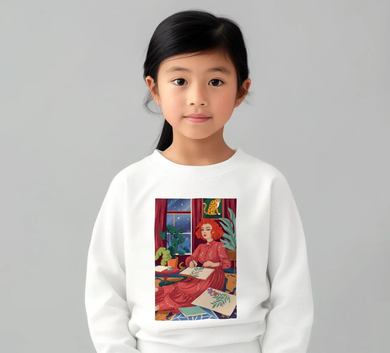 Fantasticheria creativa notturna felpa bambino da Atelier Tiga
