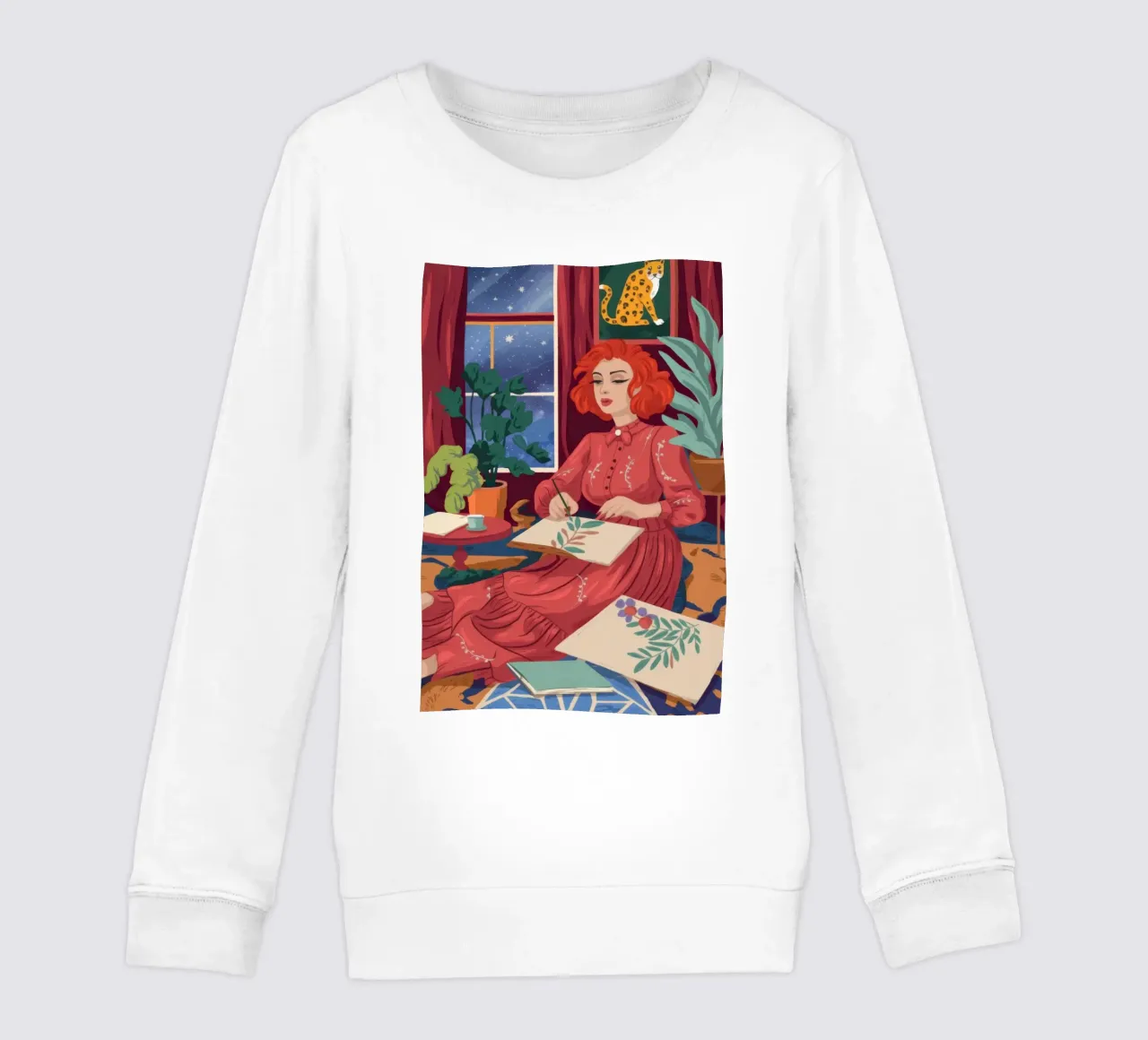 Fantasticheria creativa notturna felpa bambino da Atelier Tiga