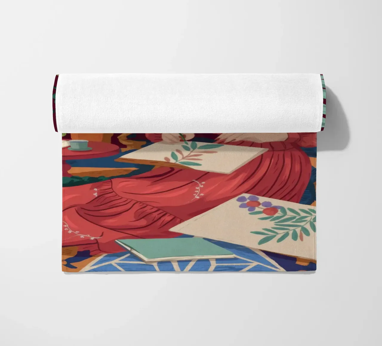 Fantasticheria creativa notturna telo mare da Atelier Tiga