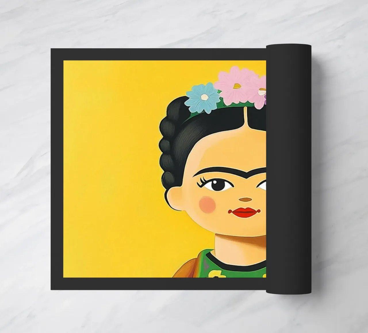 Piccola figura di Frida zerbino da Carinaprint