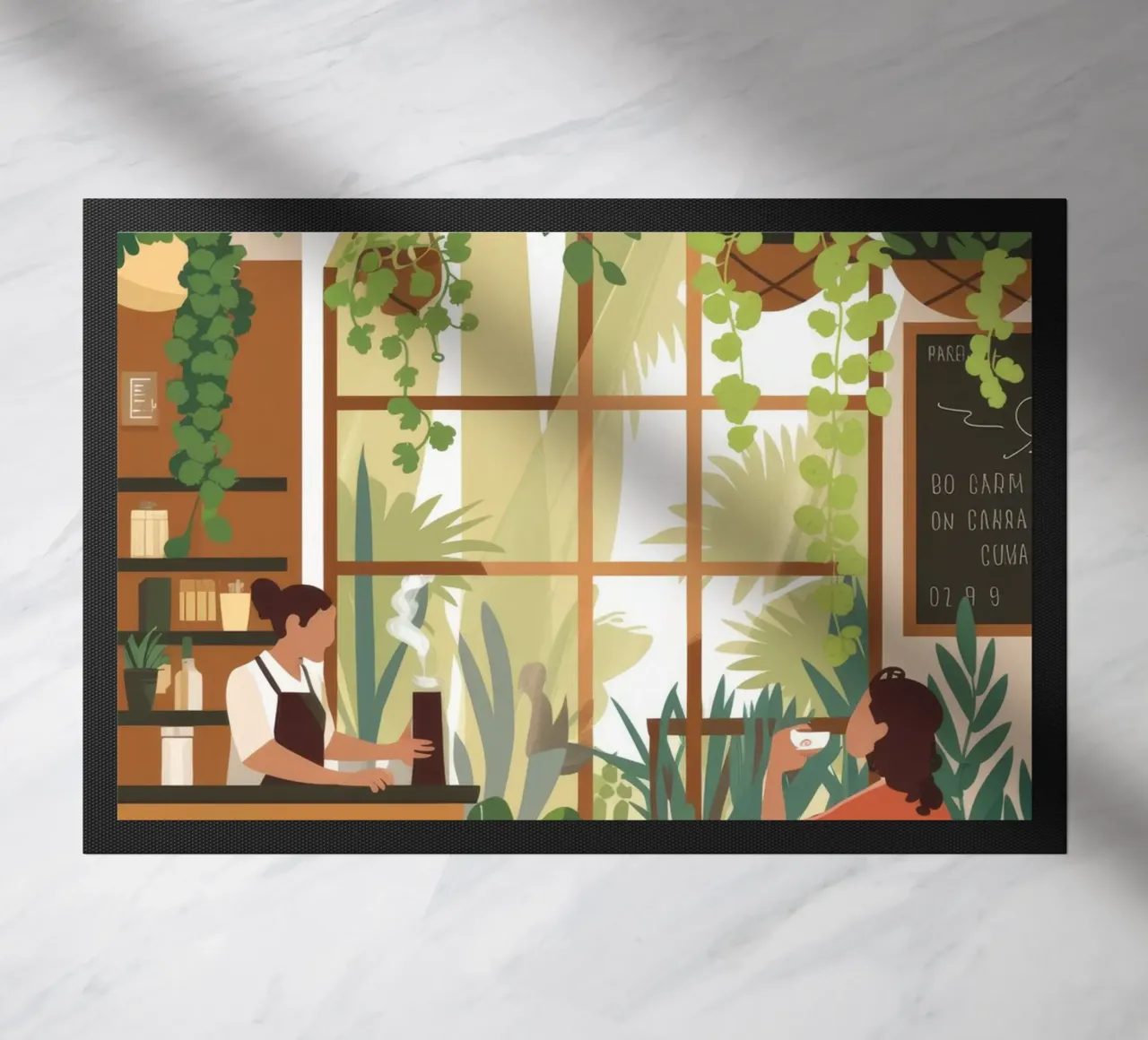 Ritiro del caffè Lush zerbino da Atelier Tiga