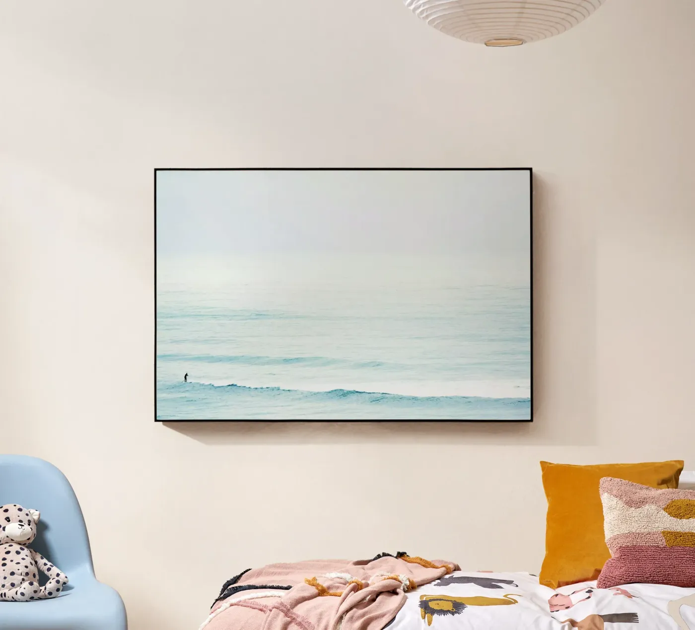 Winter Surfing acryl van Tal Paz-Fridman