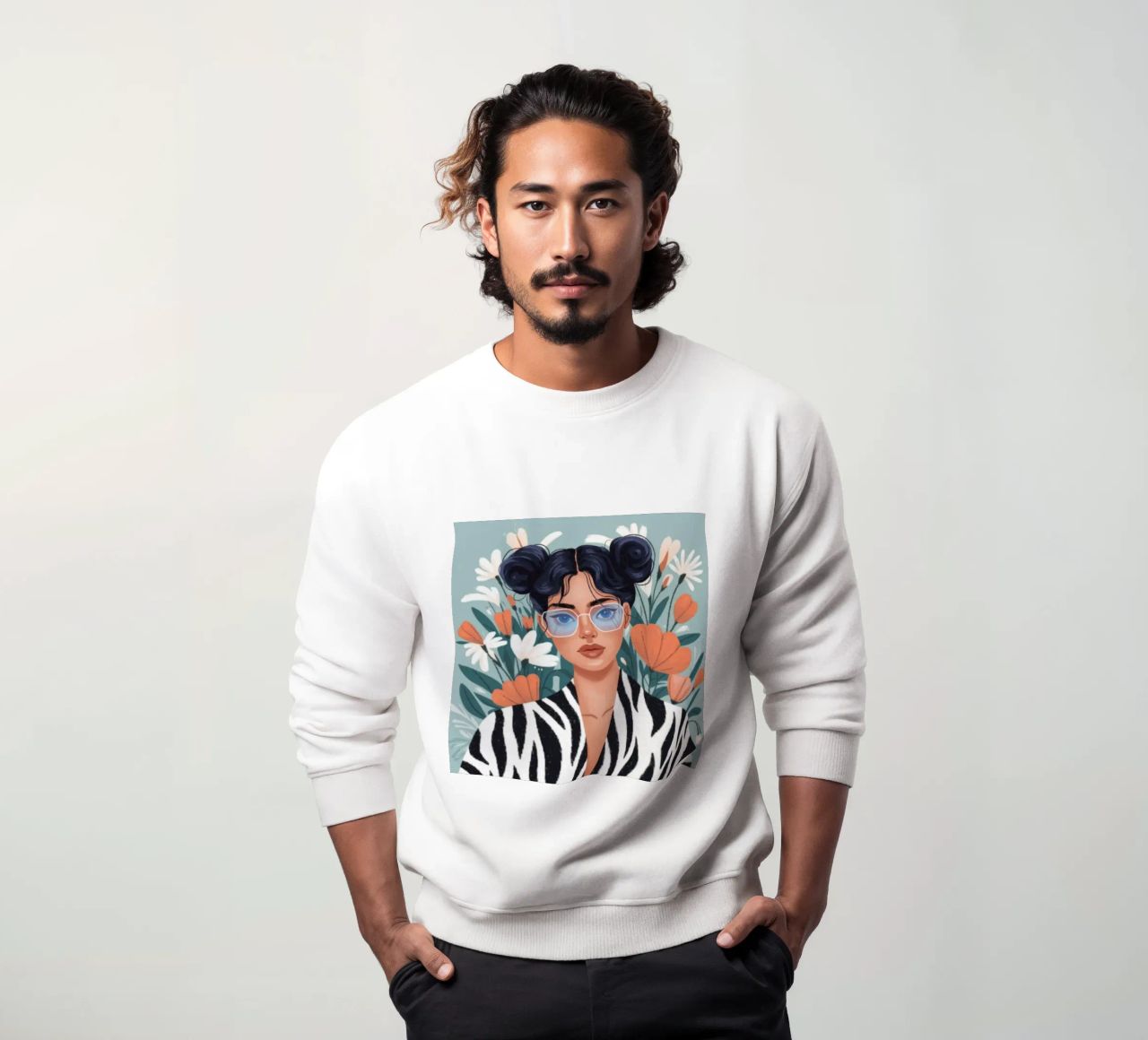 Beauté botanique audacieuse sweat de Atelier Tiga