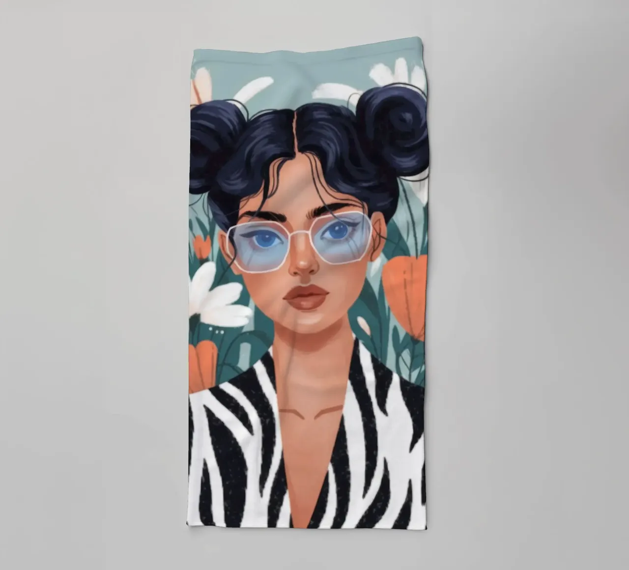 Bellezza botanica in grassetto asciugamano da bagno da Atelier Tiga